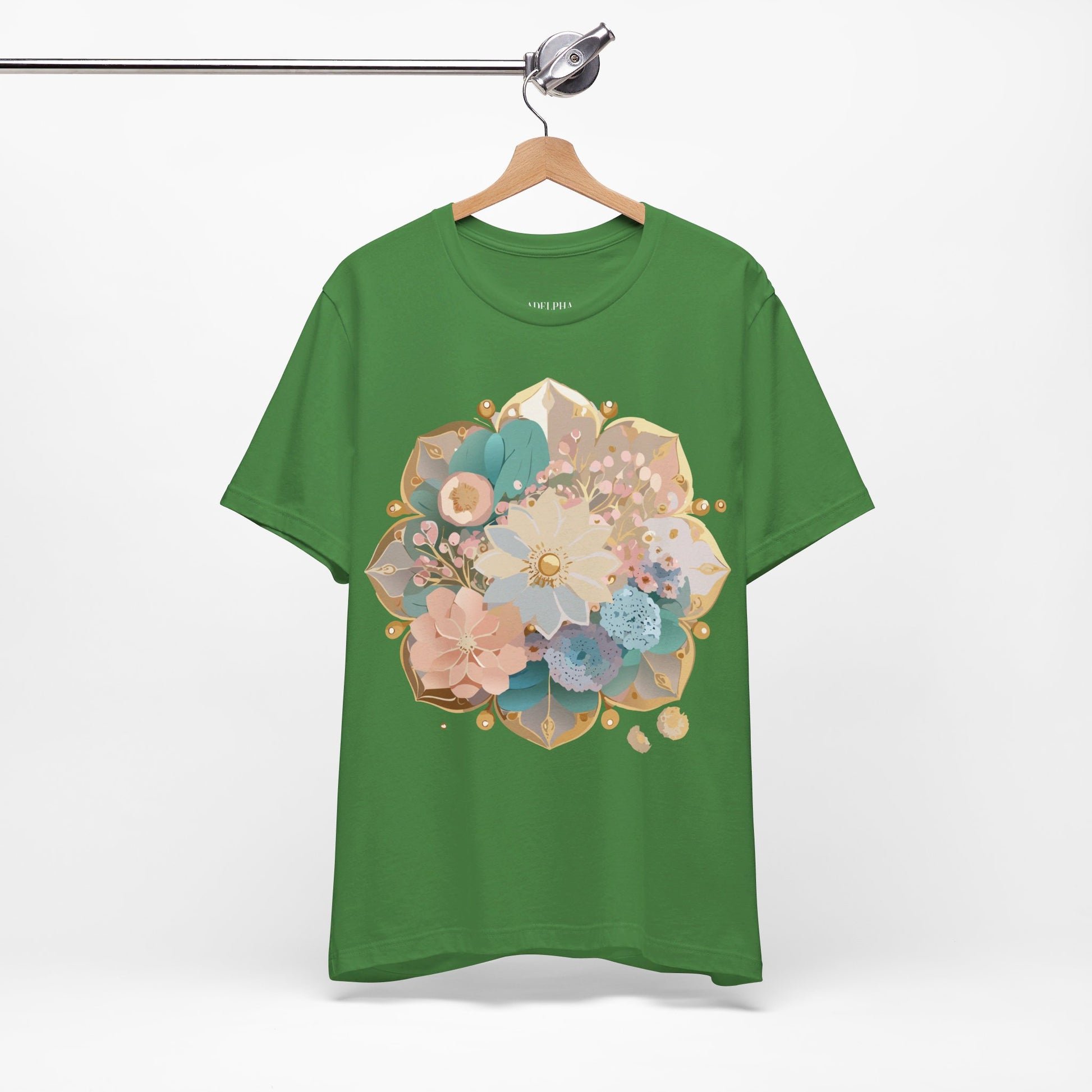 Natural Cotton Tee Shirt - Medallion Collection Printify