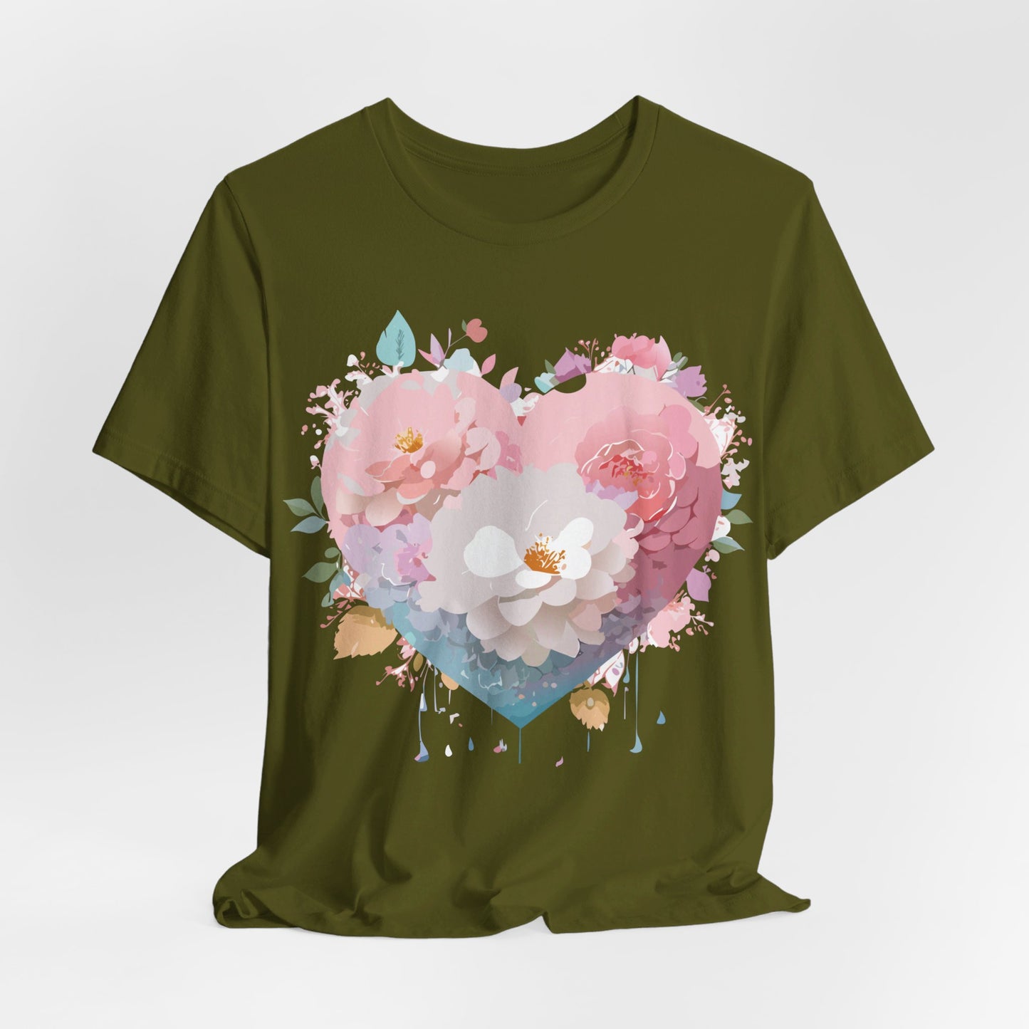 Natural Cotton Tee Shirt - Love Story Collection Printify