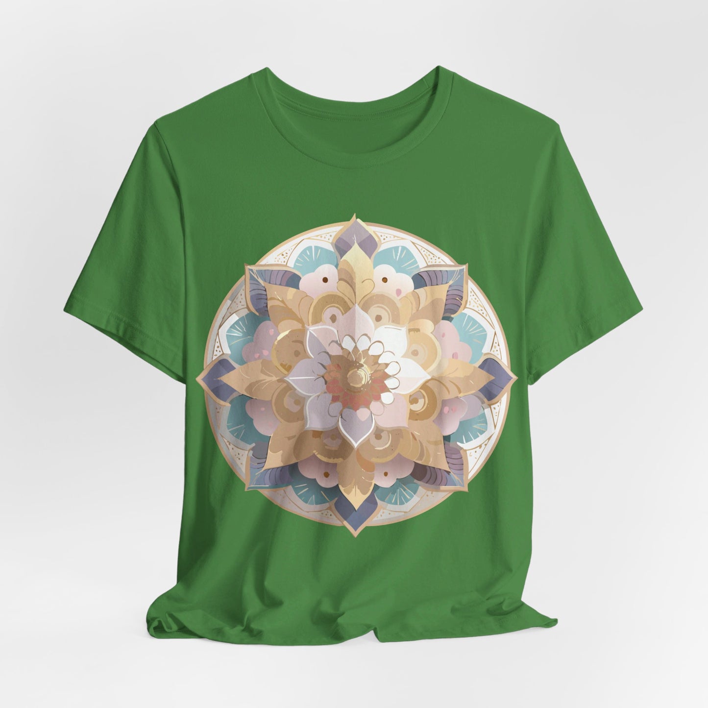 Natural Cotton Tee Shirt - Medallion Collection Printify