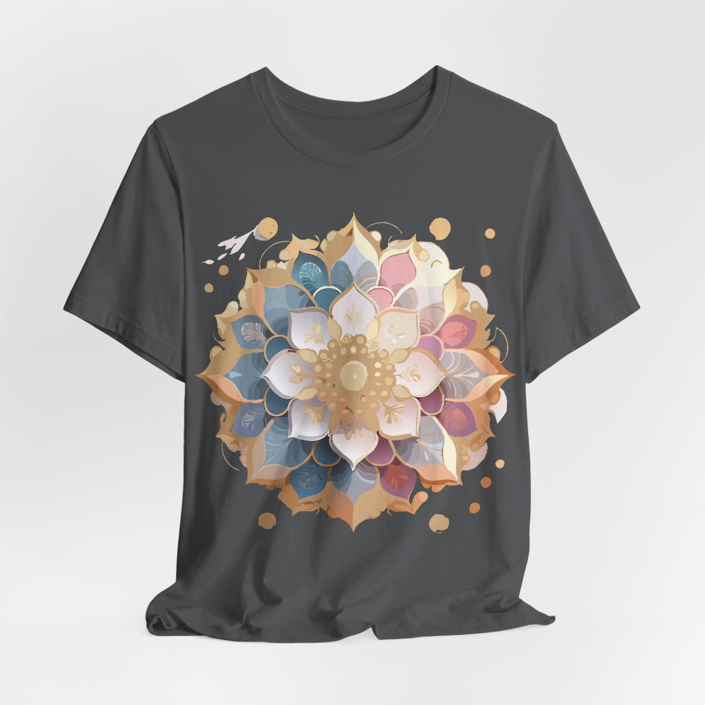 Natural Cotton Tee Shirt - Medallion Collection Printify