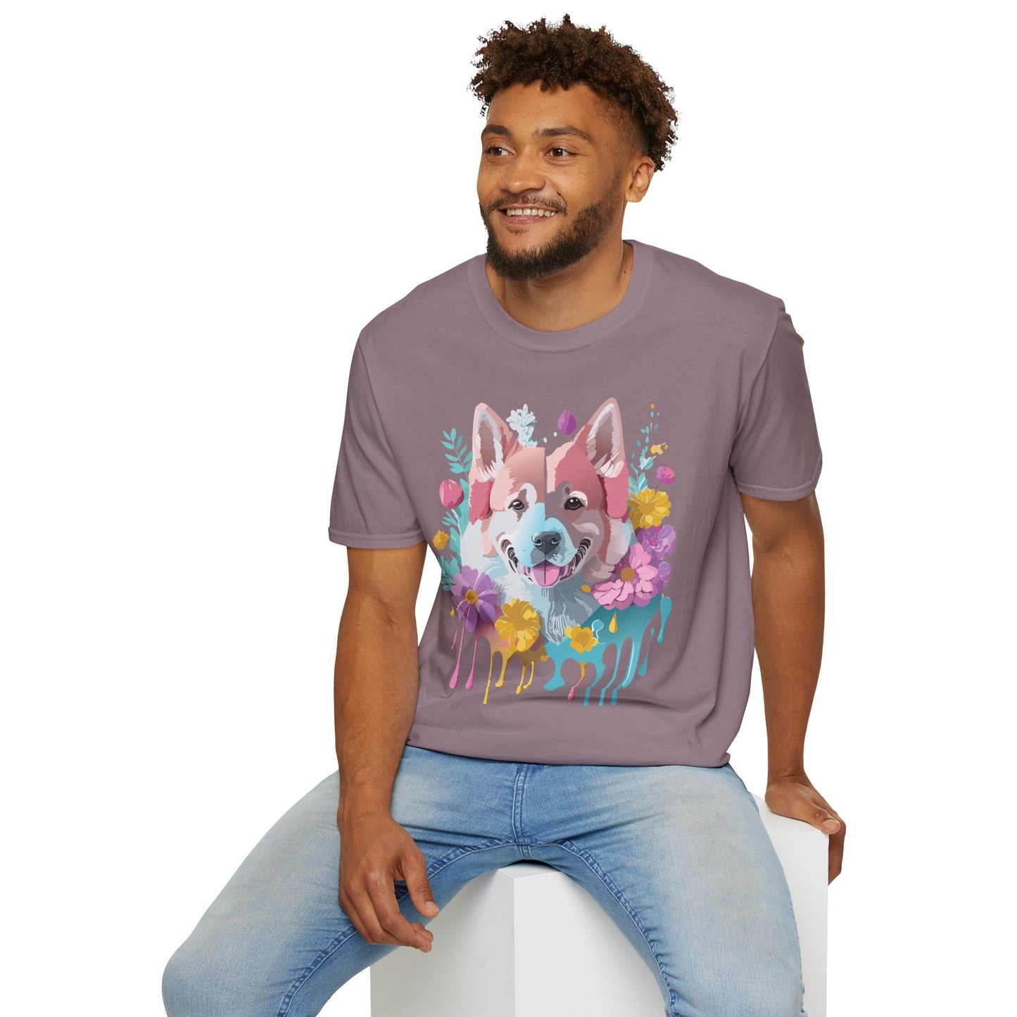 Dog Shirt, Shirt with Dog, Animal Tee, Shirt with Animals