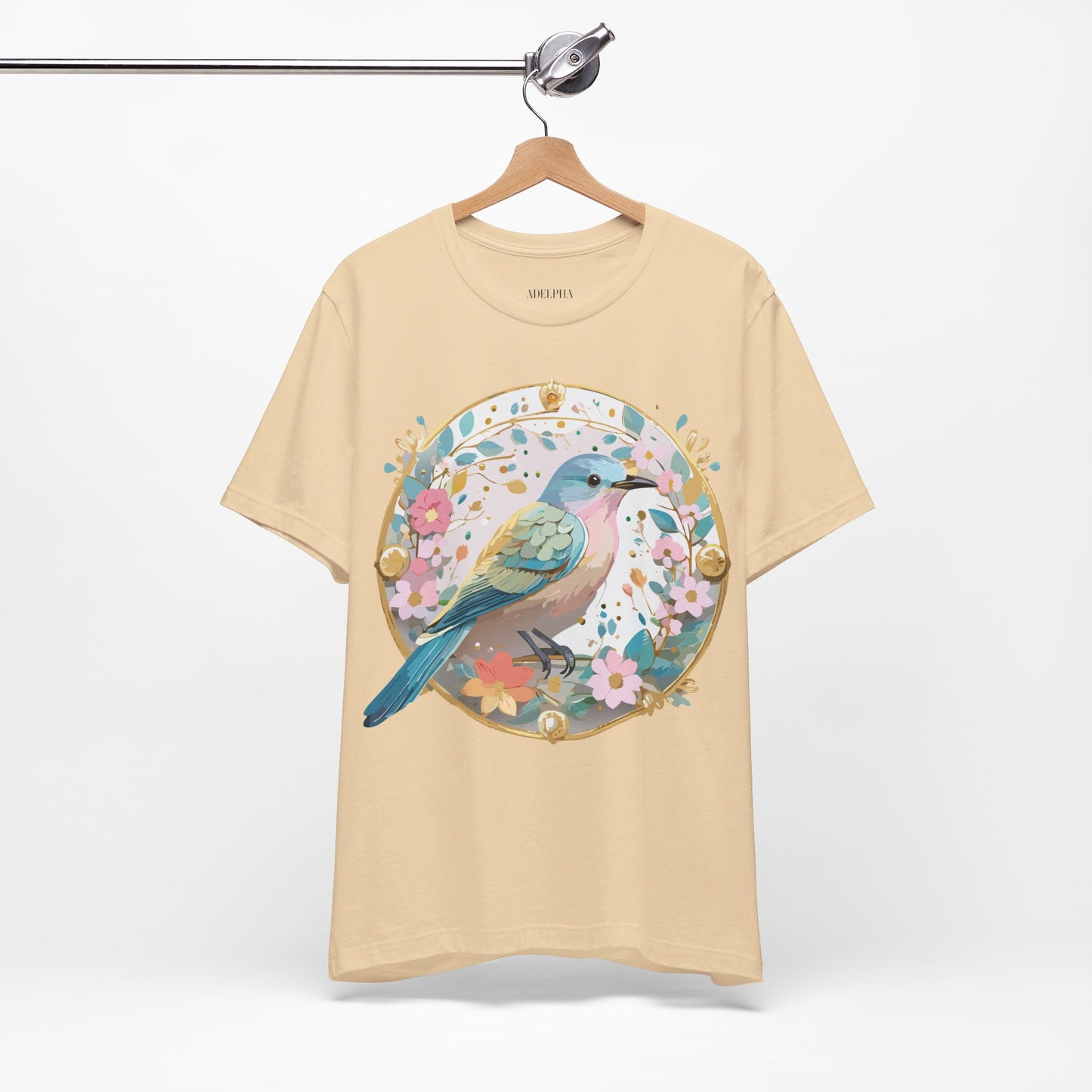Natural Cotton Tee Shirt - Medallion Collection Printify