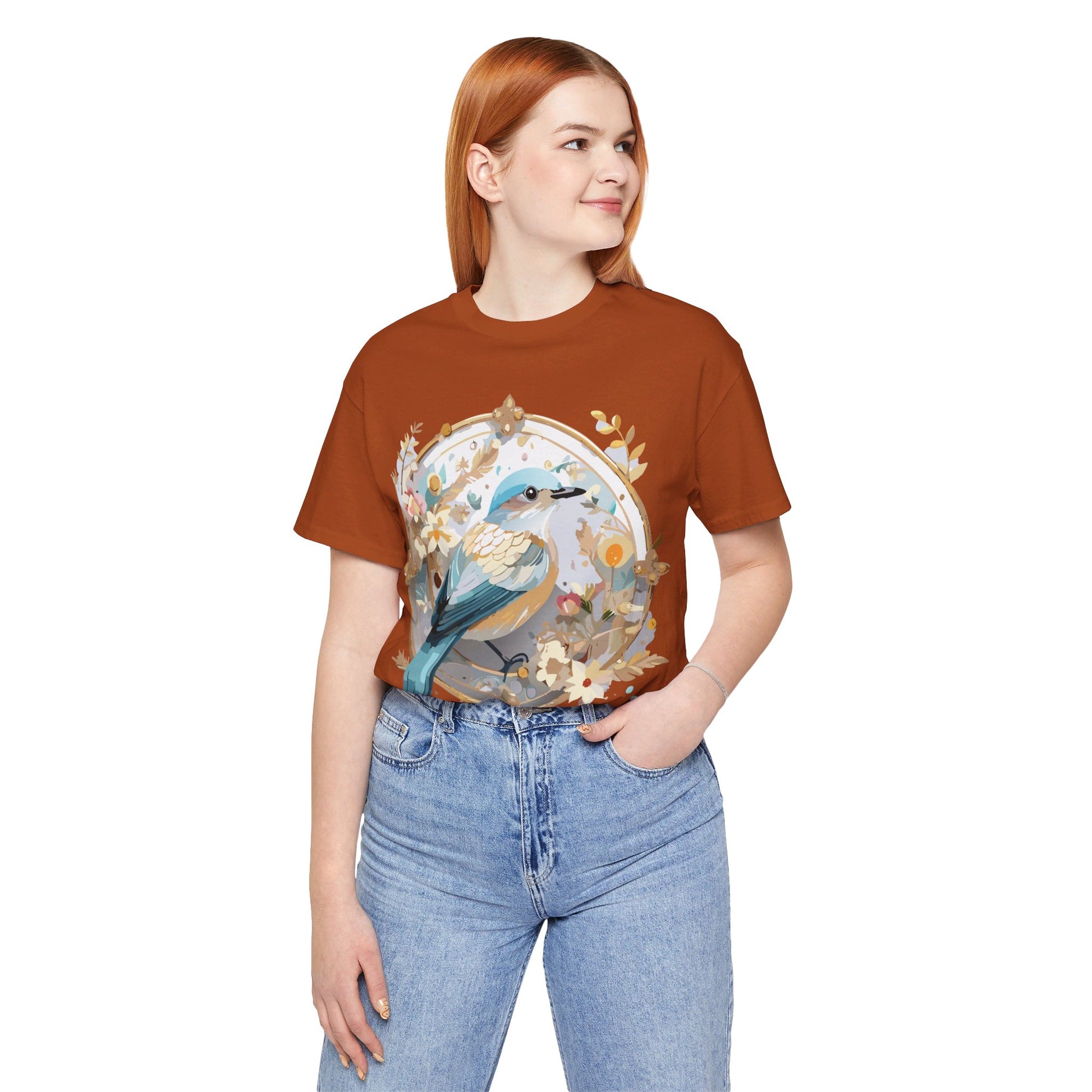 Natural Cotton Tee Shirt - Medallion Collection Printify