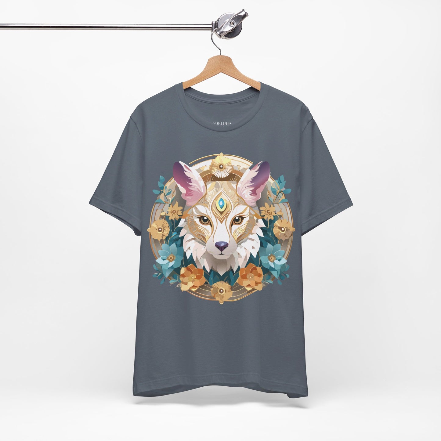 Natural Cotton Tee Shirt - Medallion Collection Printify