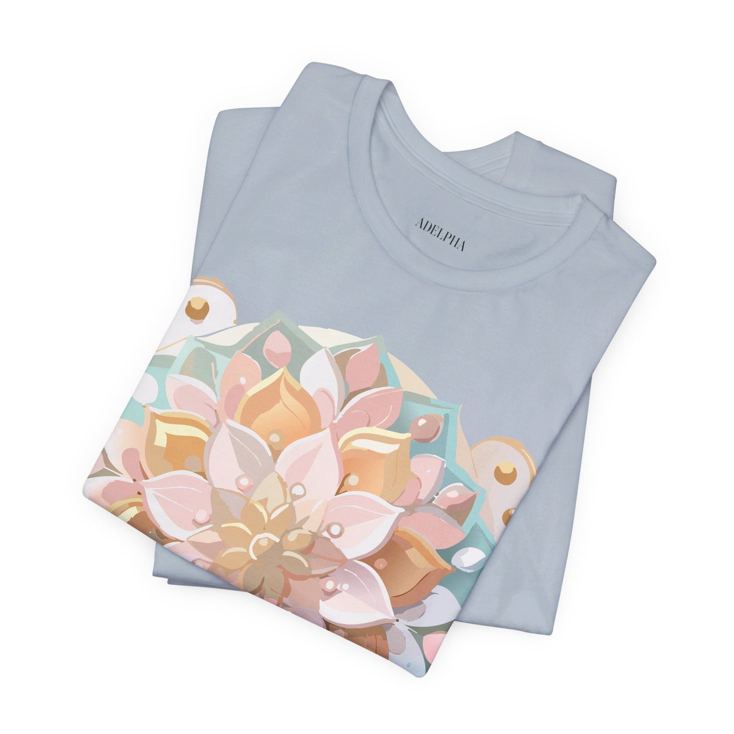 Natural Cotton Tee Shirt - Medallion Collection Printify