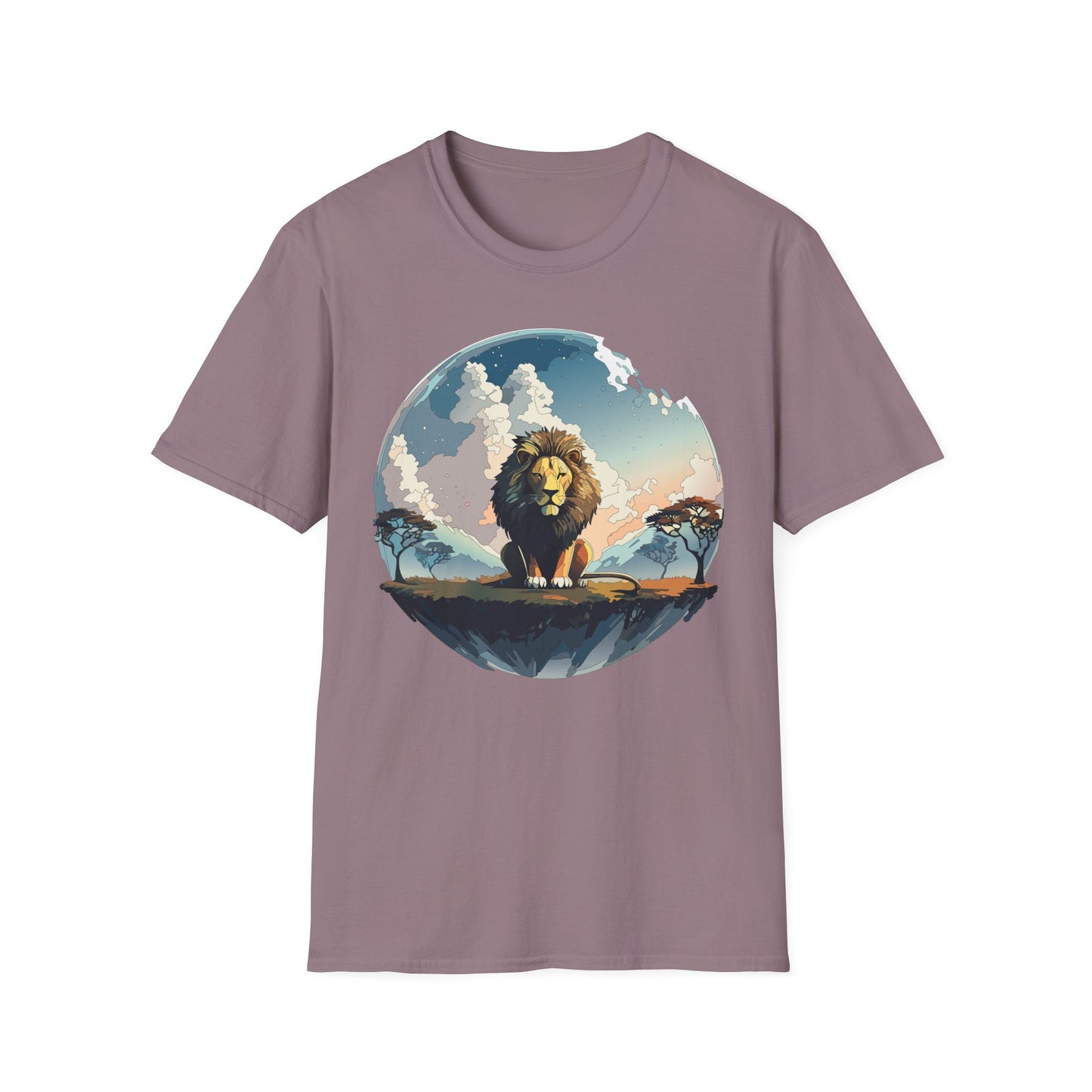 Lion Shirt, Shirt with Lion, Animal Tee, Shirt with Animals