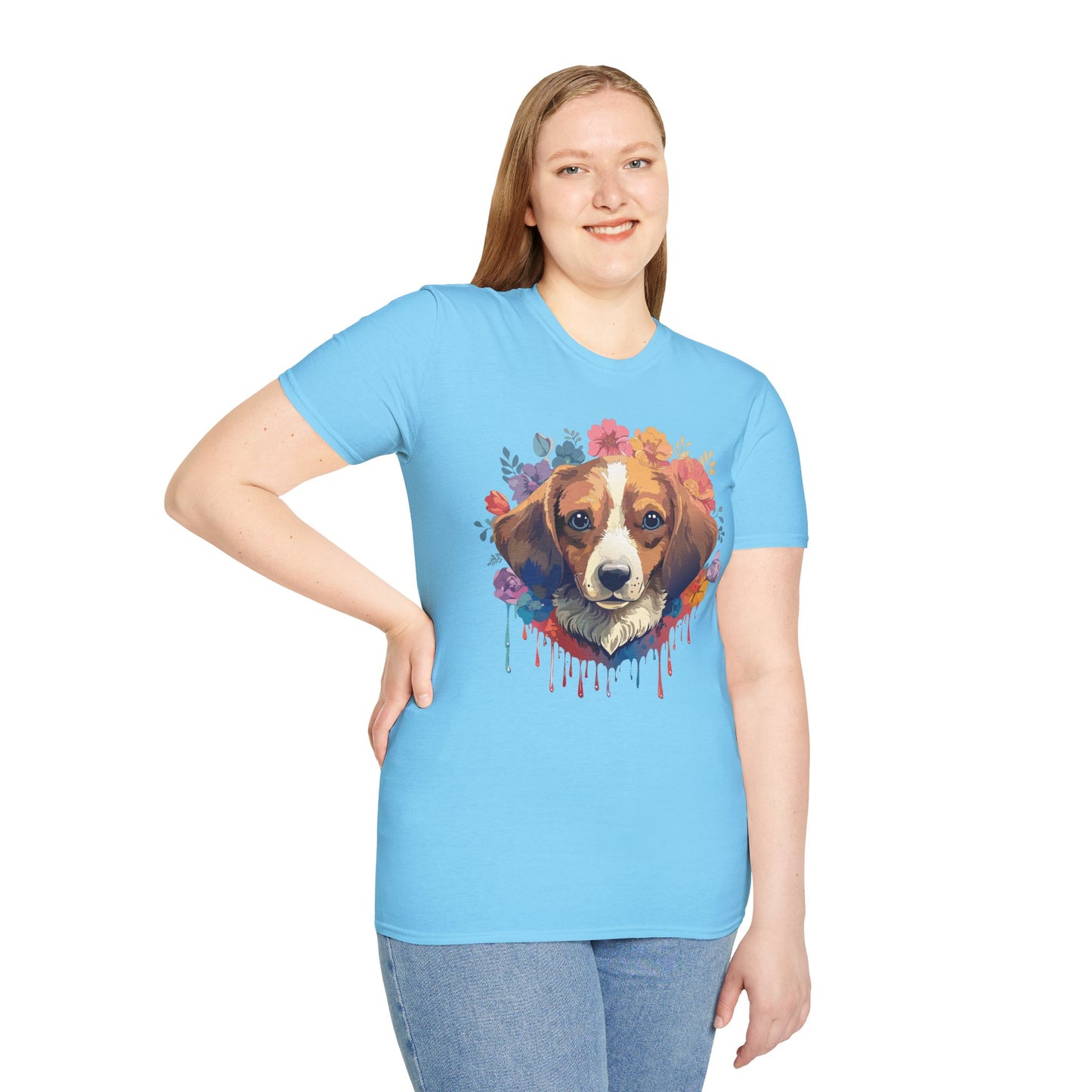 Dog Shirt, Shirt with Dog, Animal Tee, Shirt with Animals
