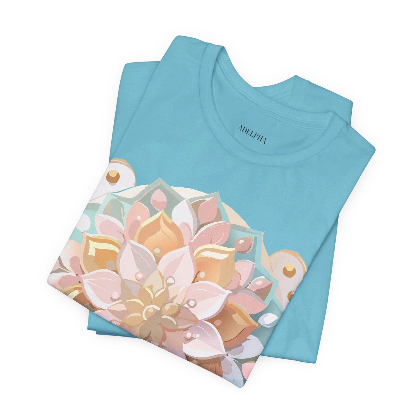 Natural Cotton Tee Shirt - Medallion Collection Printify
