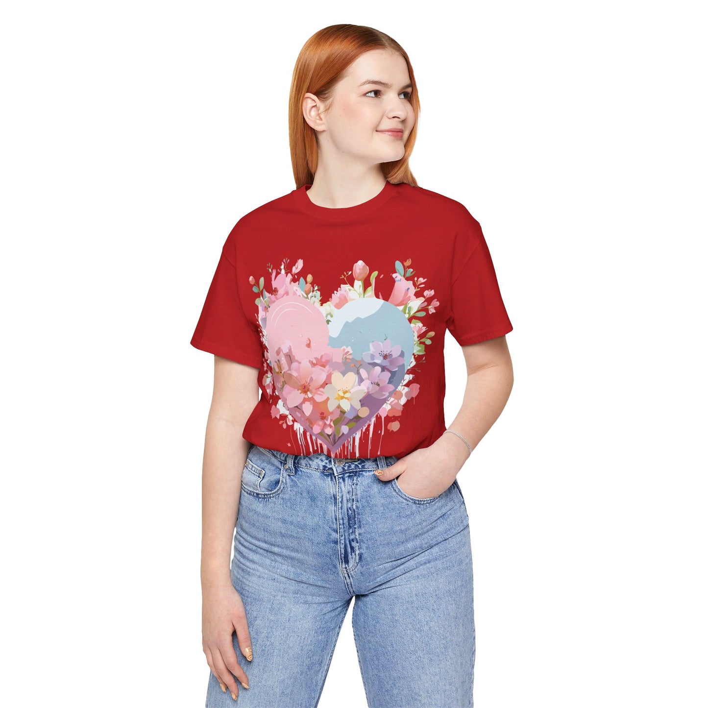 Natural Cotton Tee Shirt - Love Story Collection Printify