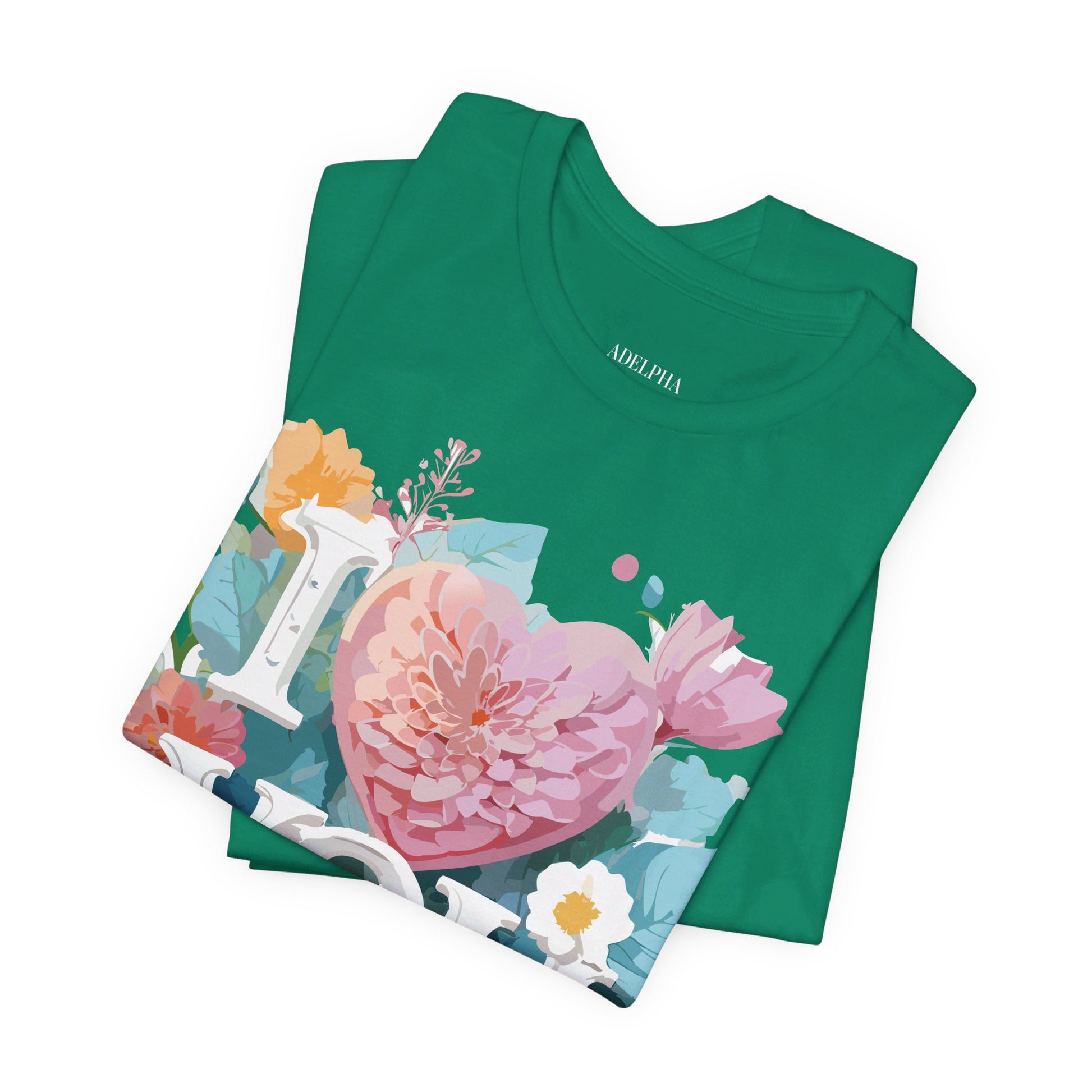 Natural Cotton Tee Shirt - Love Story Collection Printify