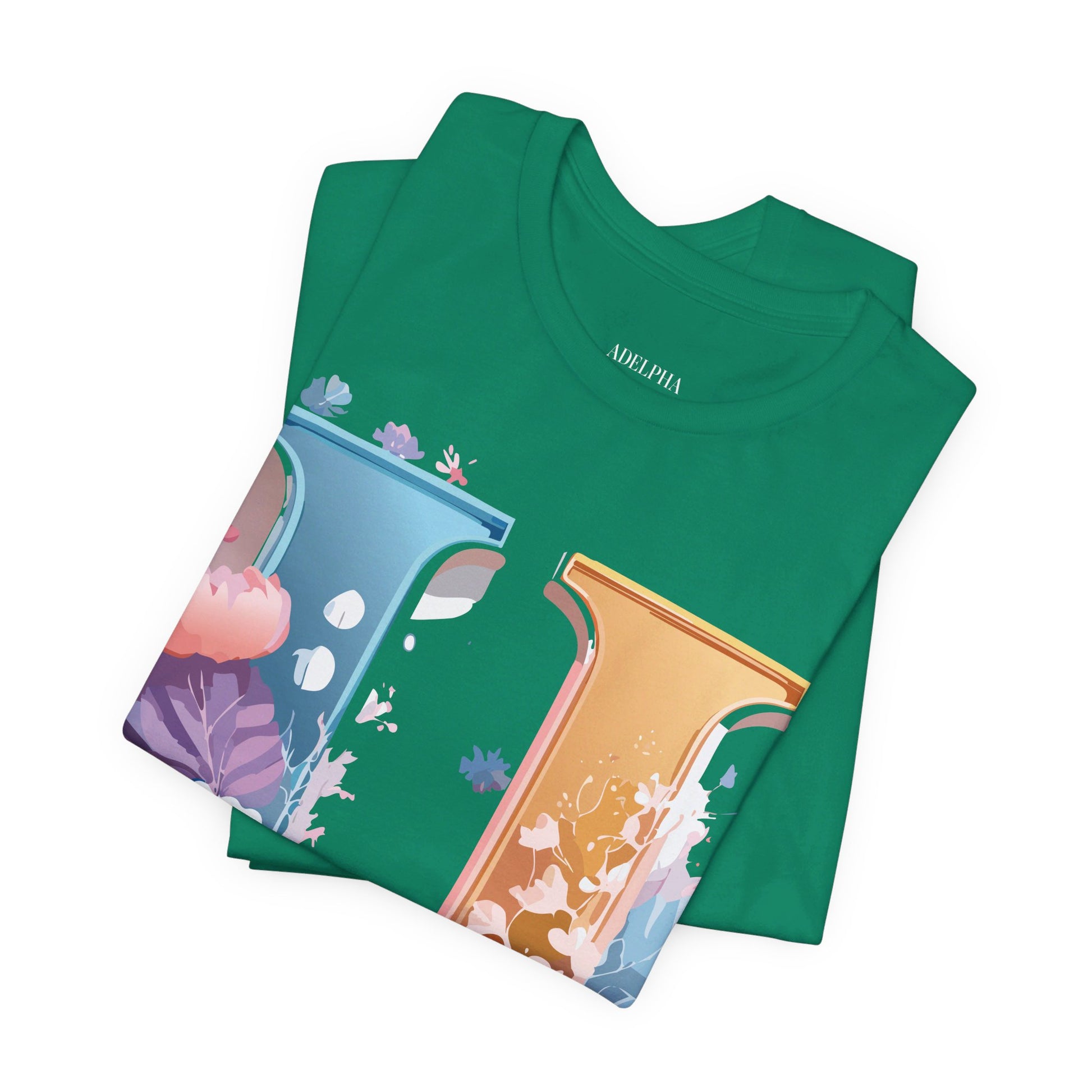 Natural Cotton Tee Shirt - Letters Collection - U Printify