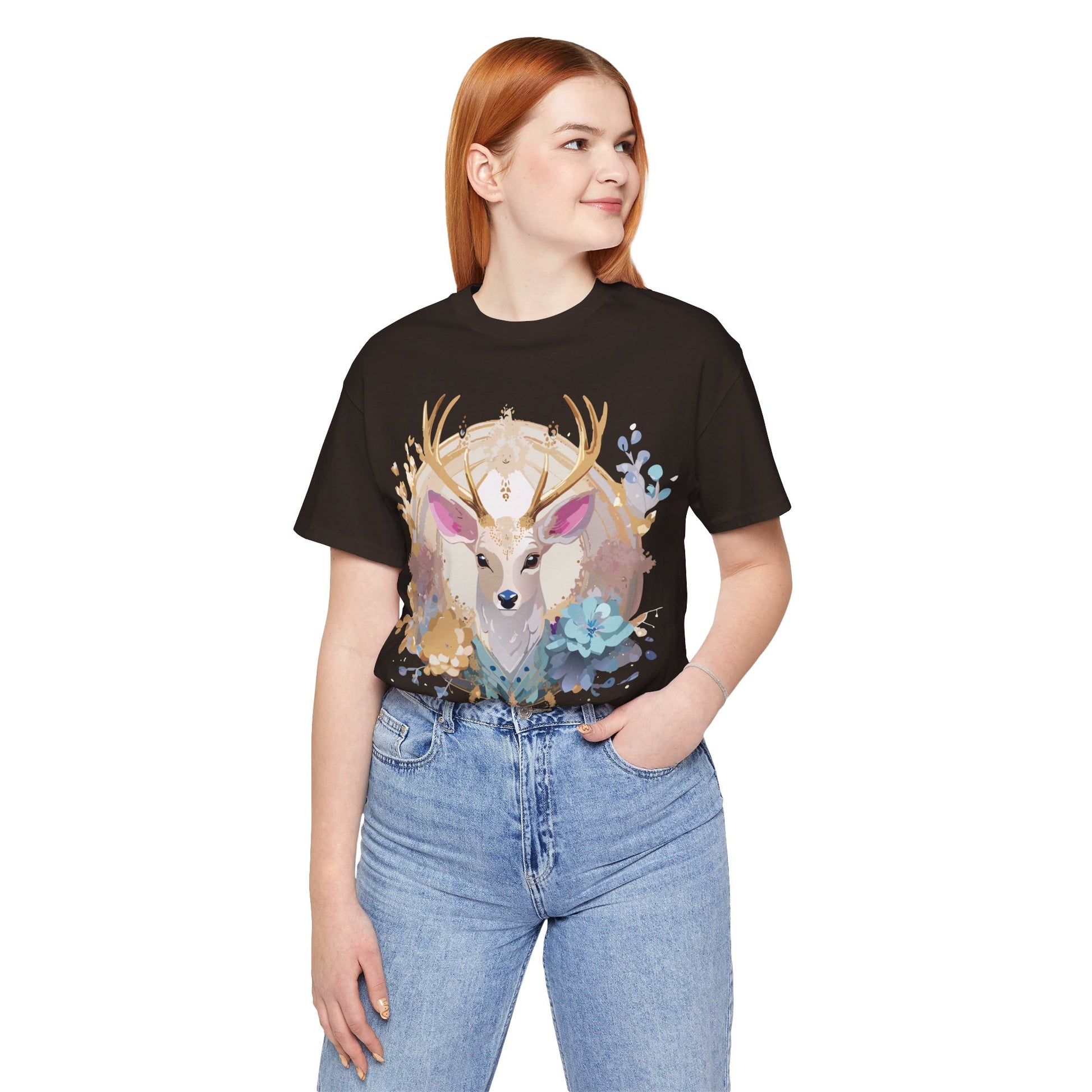 Natural Cotton Tee Shirt - Medallion Collection Printify