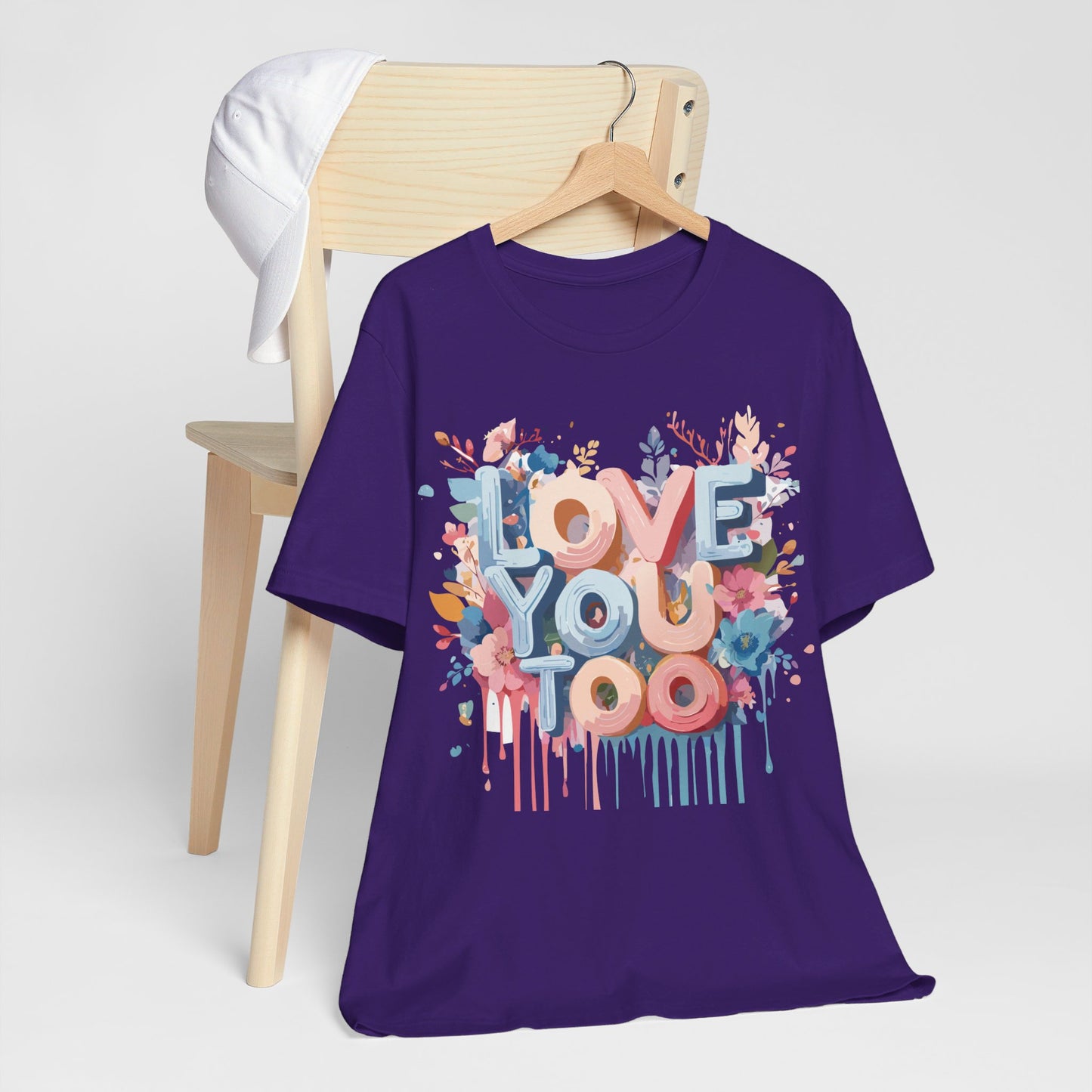 Natural Cotton Tee Shirt - Love Story Collection Printify