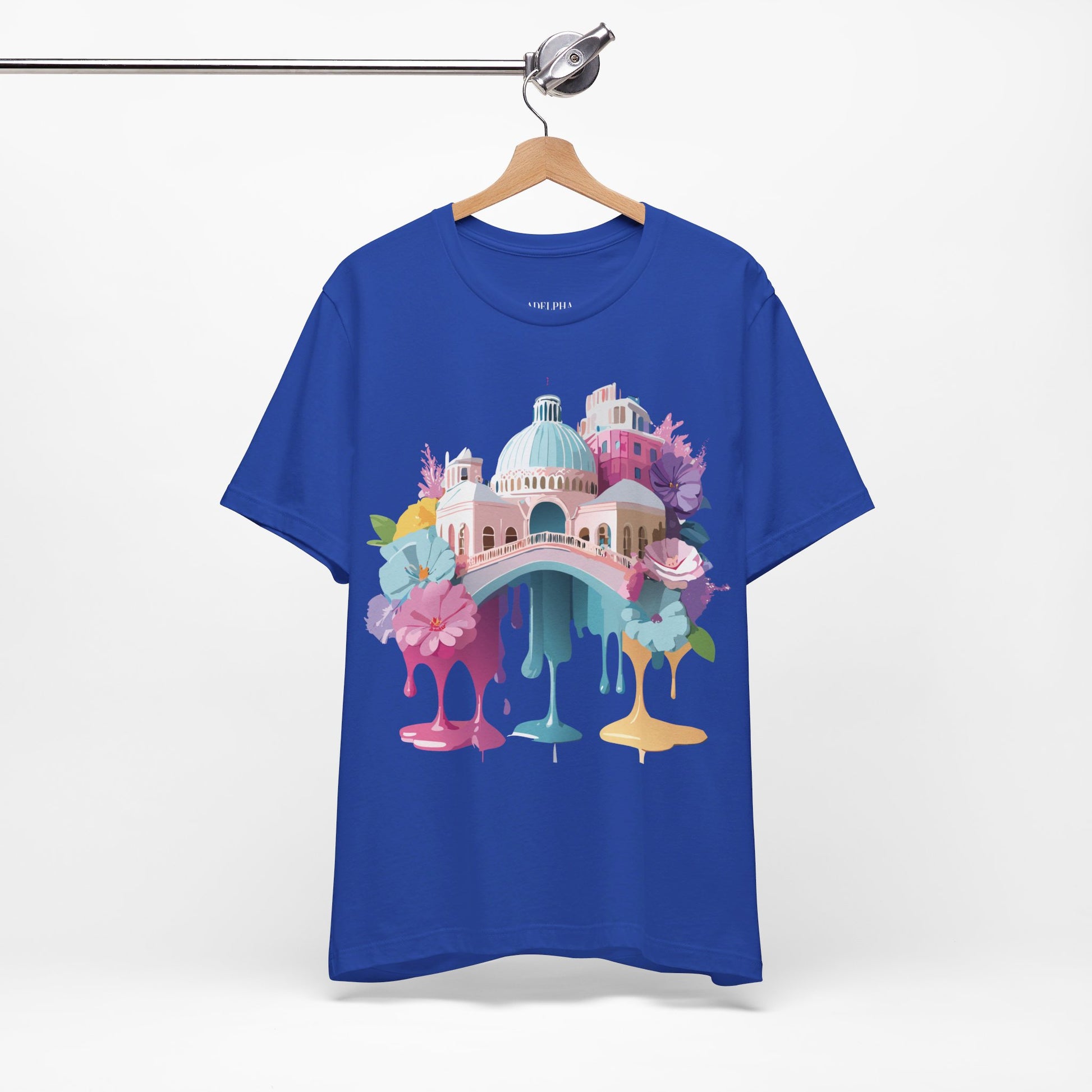 Natural Cotton Tee Shirt - Beautiful Places Collection - Venice Printify