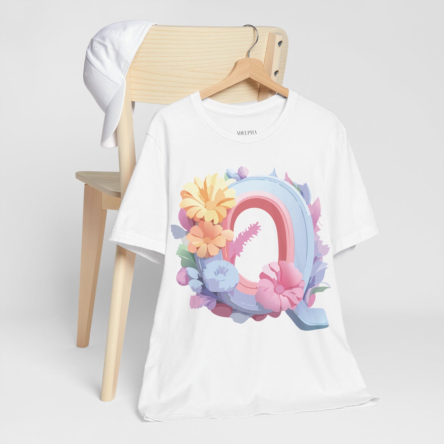 Letter Shirt, Letter Q Shirt - ADELPHA