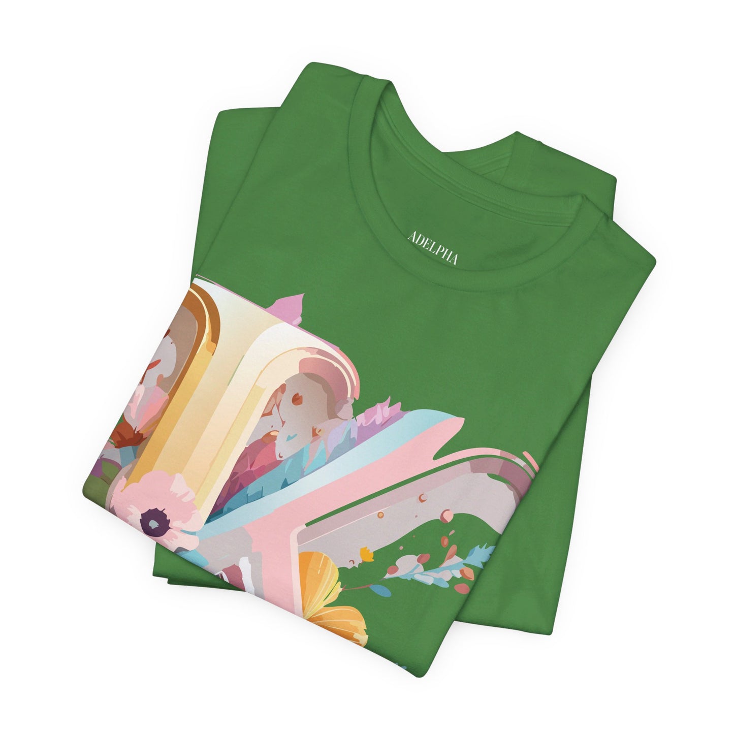 Natural Cotton Tee Shirt - Letters Collection - K Printify