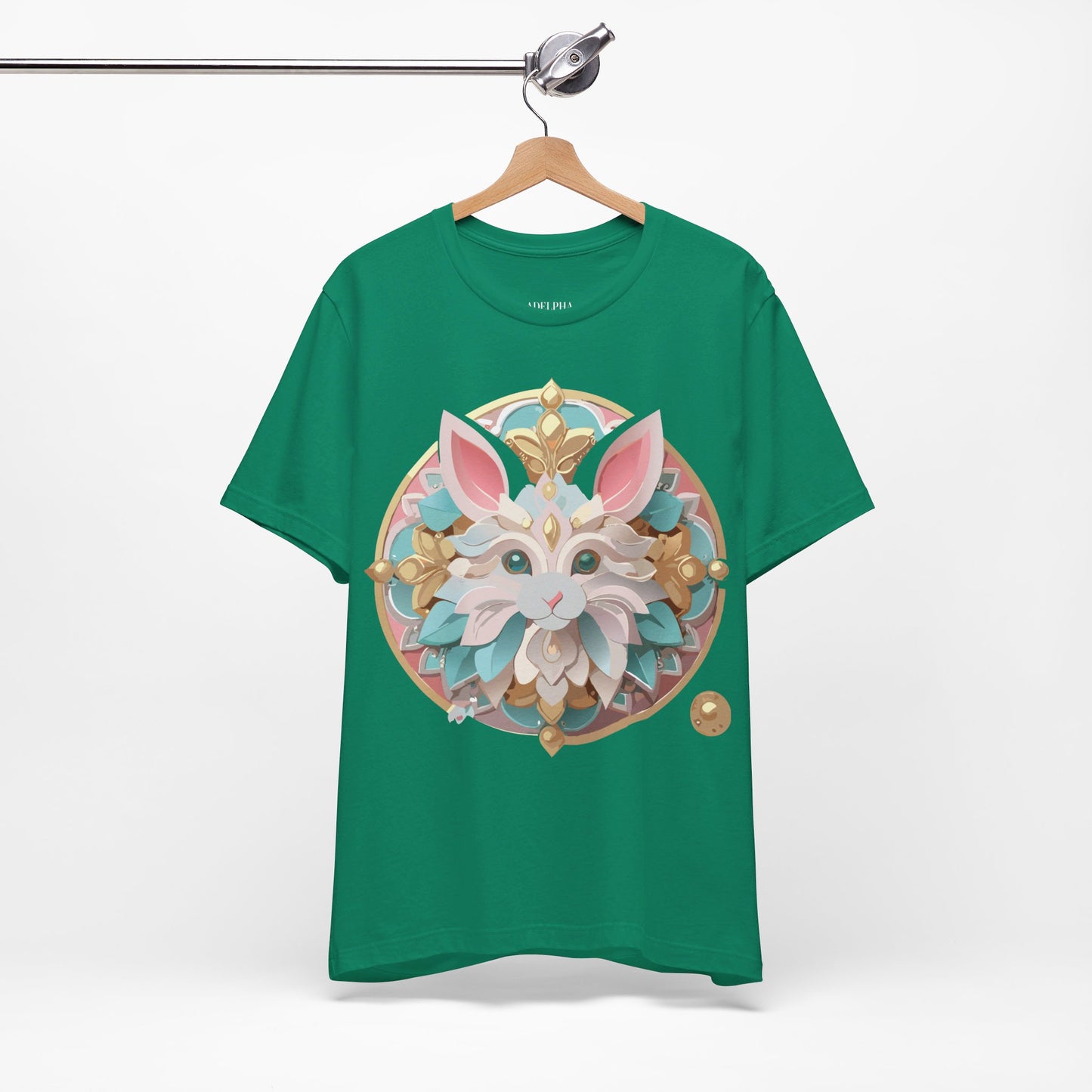 Natural Cotton Tee Shirt - Medallion Collection Printify