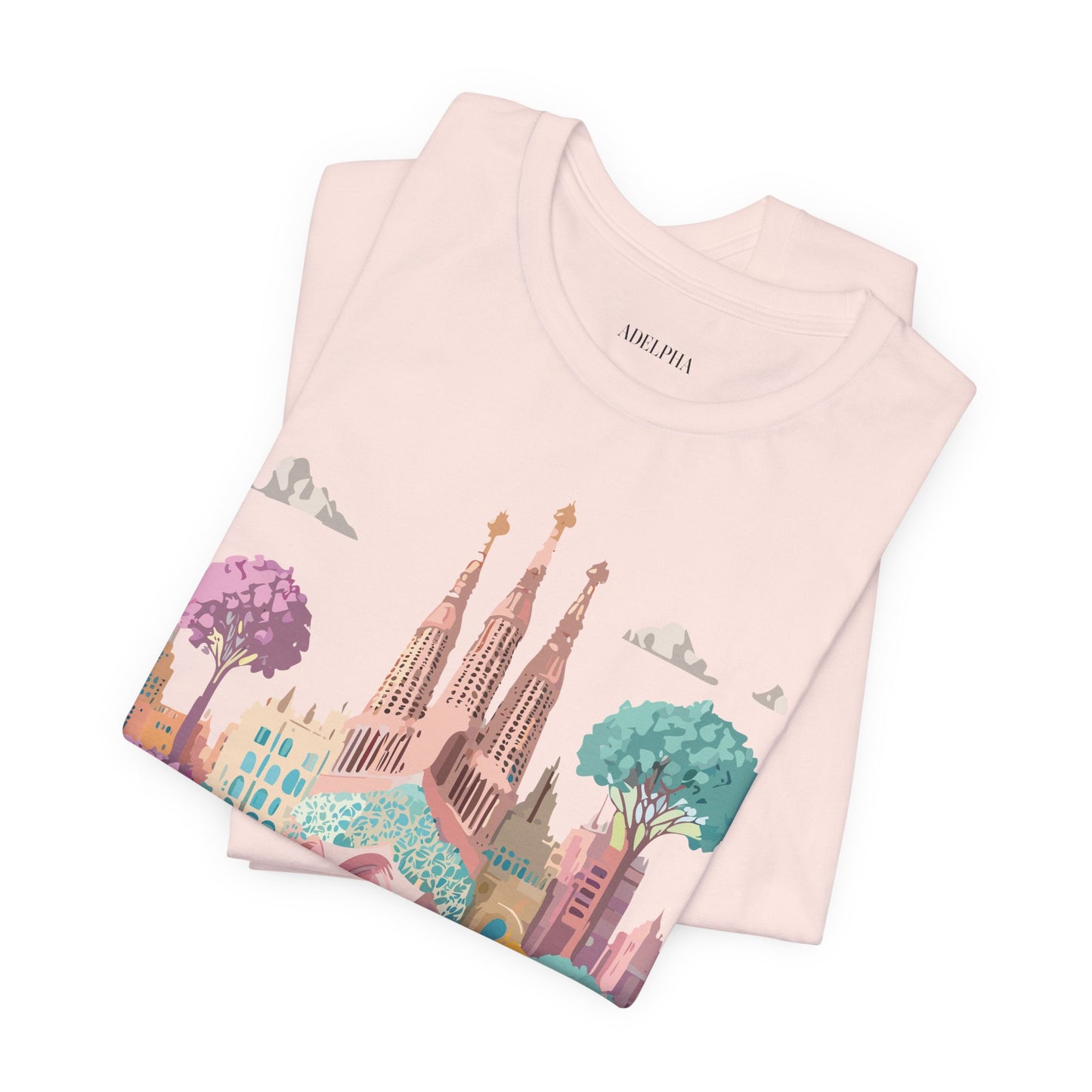 Tourist Shirt, Shirt with Barcelona - ADELPHA