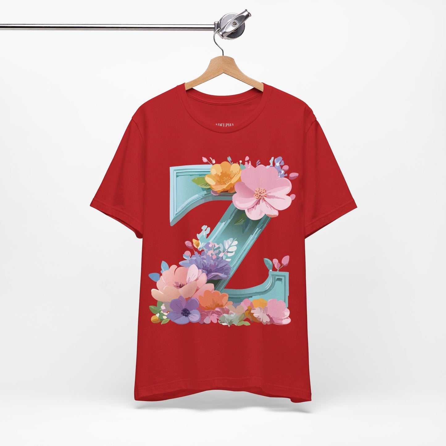 Natural Cotton Tee Shirt - Letters Collection - Z Printify