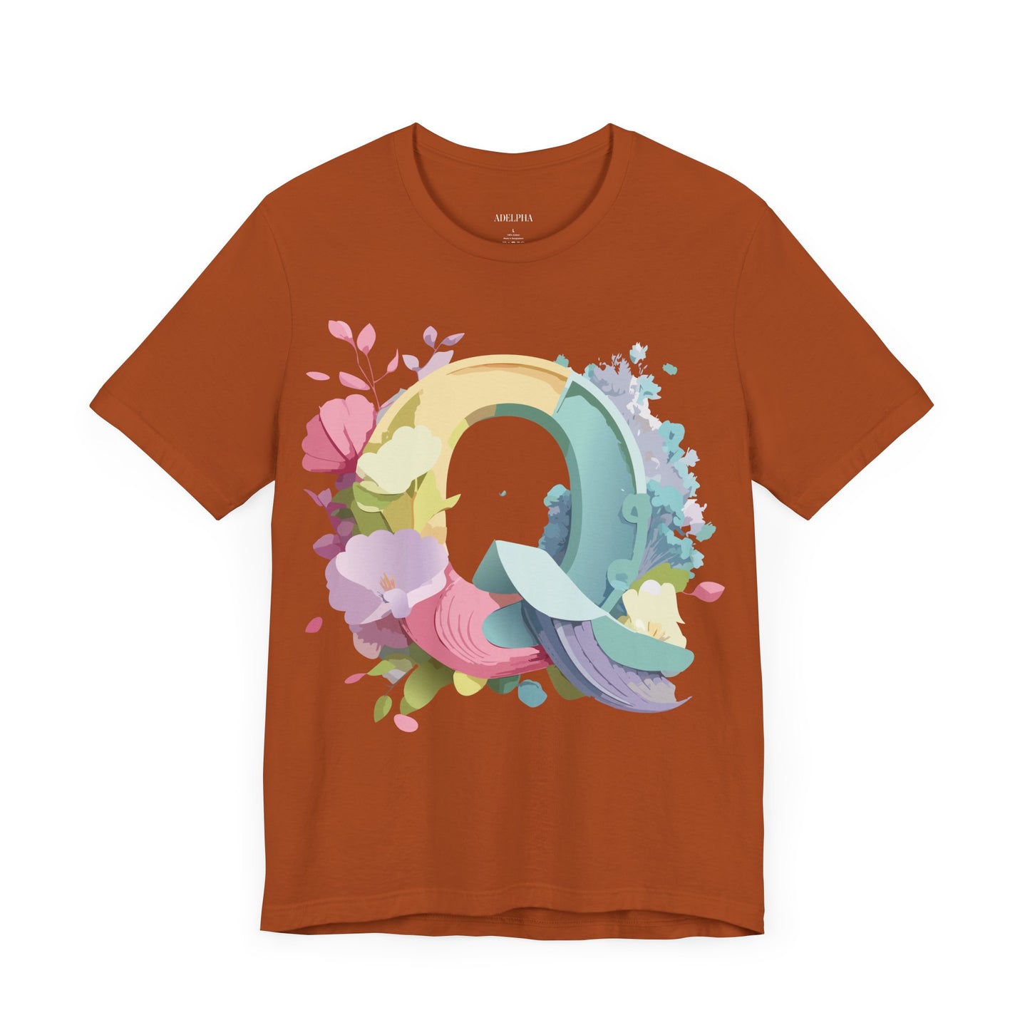 Letter Shirt, Letter Q Shirt - ADELPHA
