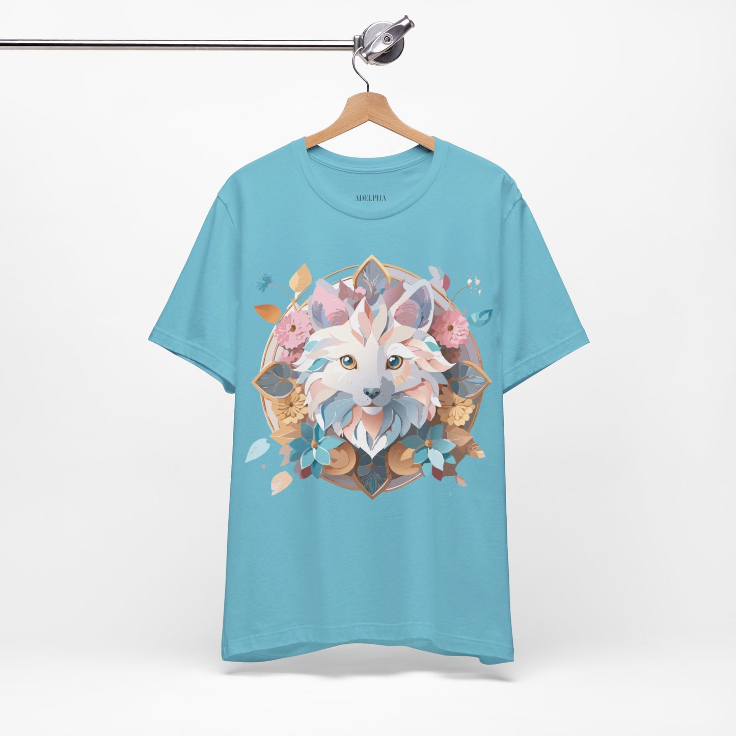 Natural Cotton Tee Shirt - Medallion Collection Printify