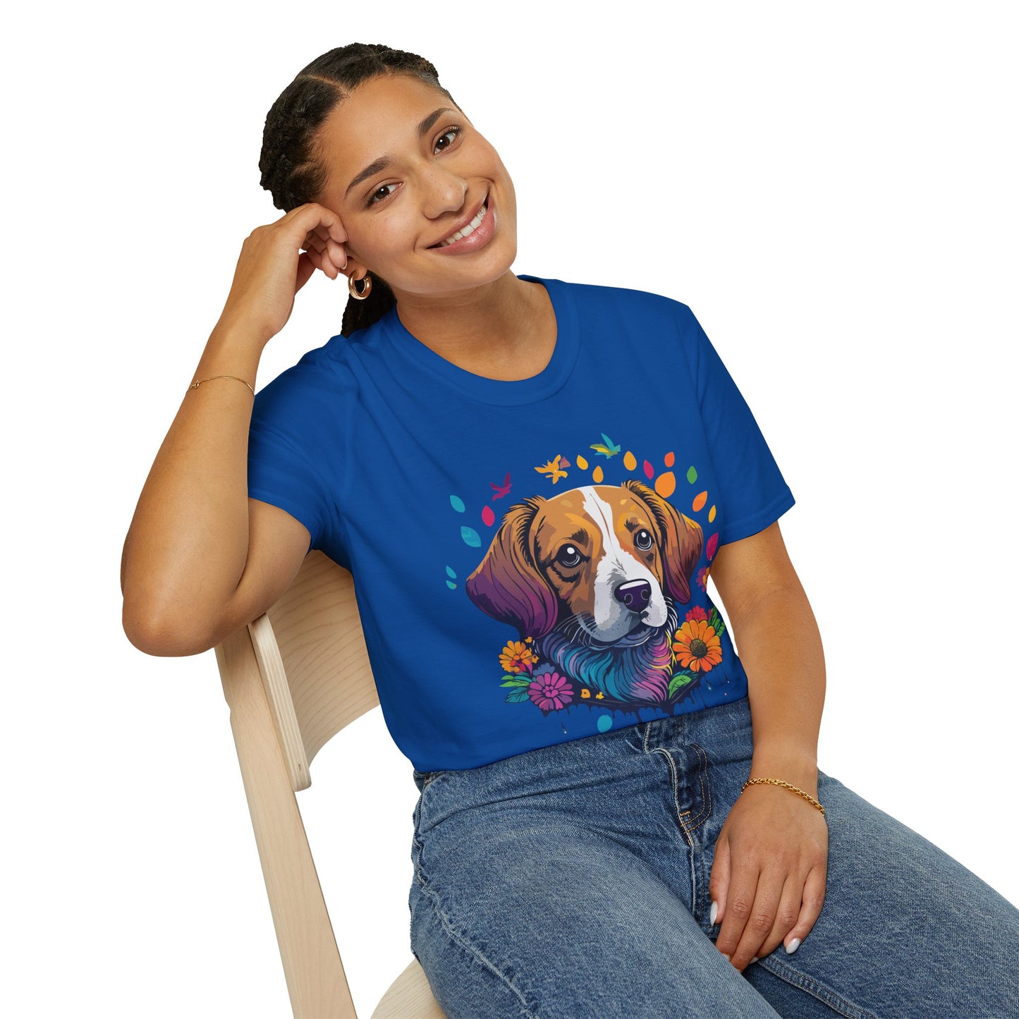 Dog Shirt, Shirt with Dog, Animal Tee, Shirt with Animals
