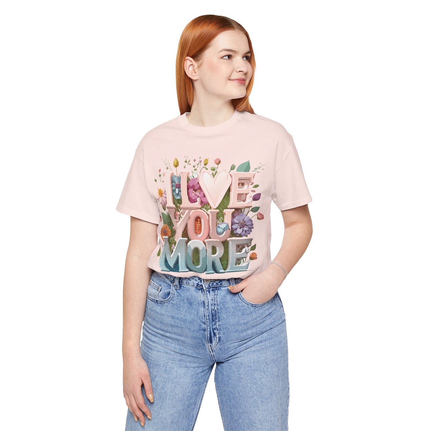 Natural Cotton Tee Shirt - Love story Collection Printify