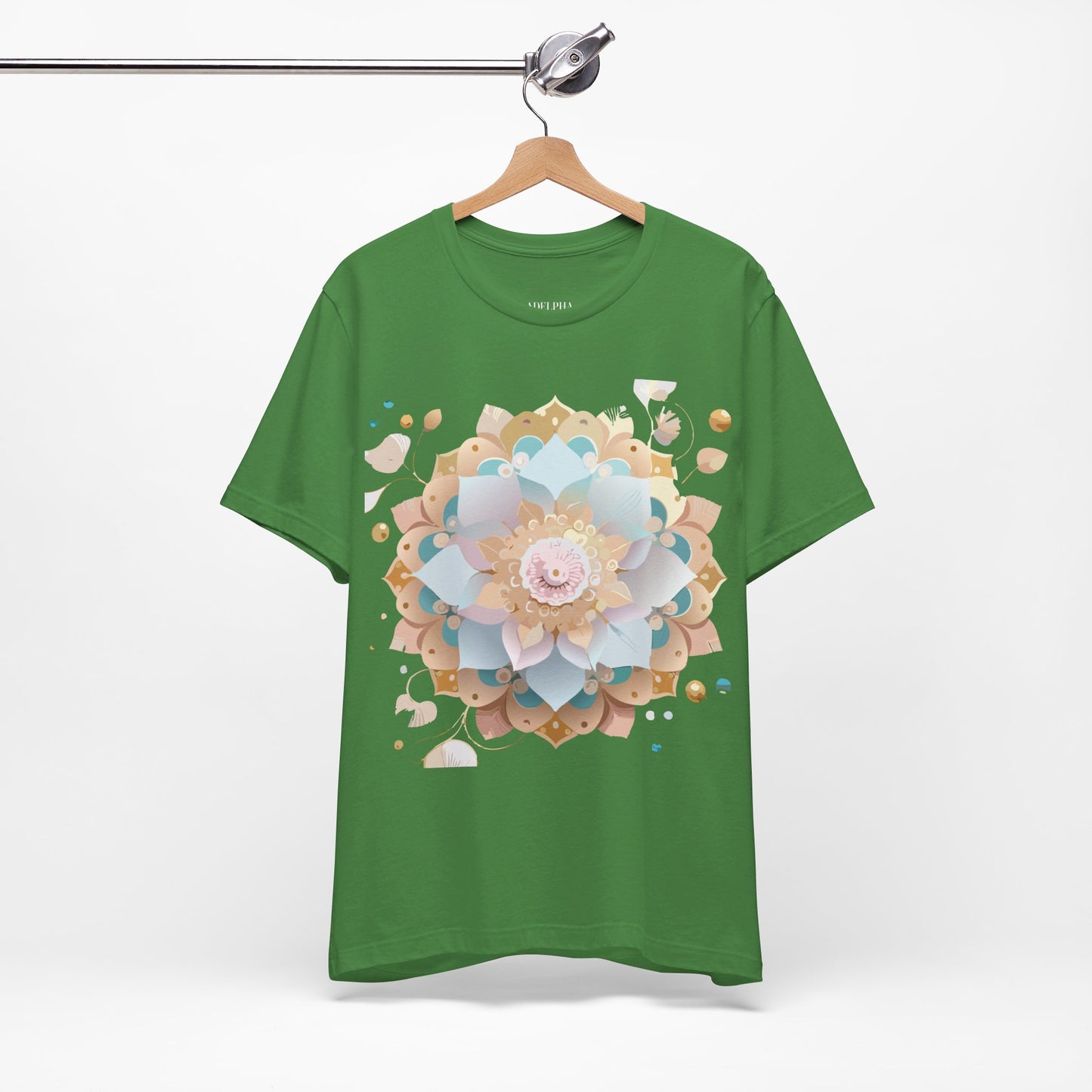 Natural Cotton Tee Shirt - Medallion Collection Printify