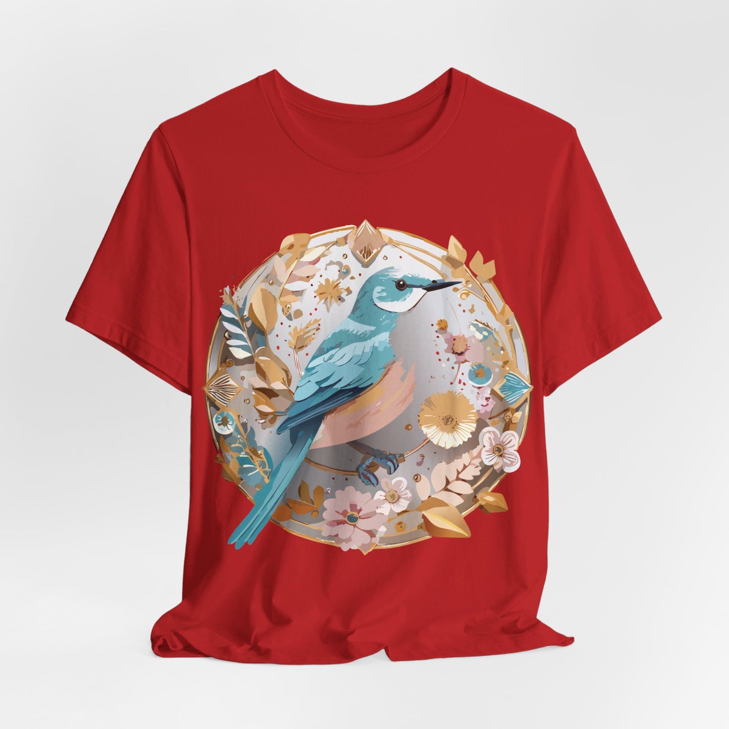 Natural Cotton Tee Shirt - Medallion Collection Printify