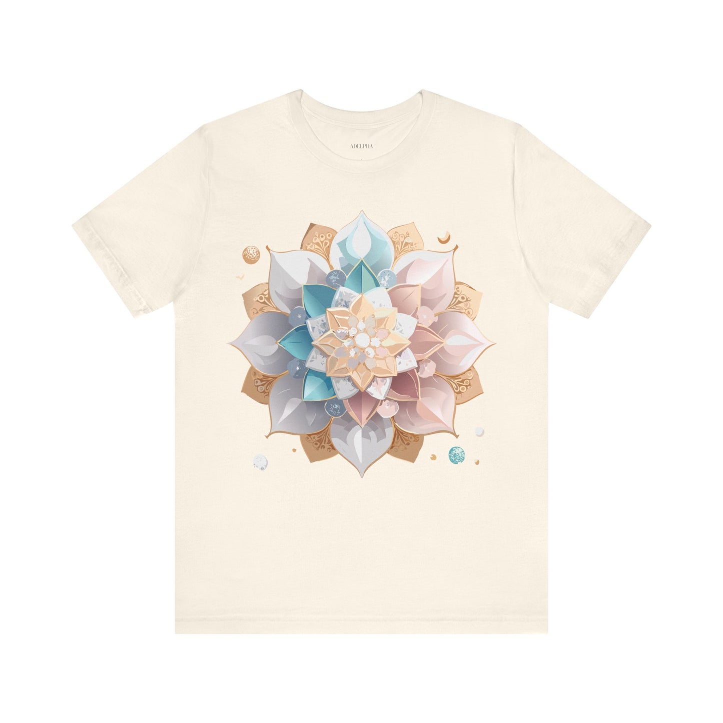 Natural Cotton Tee Shirt - Medallion Collection Printify