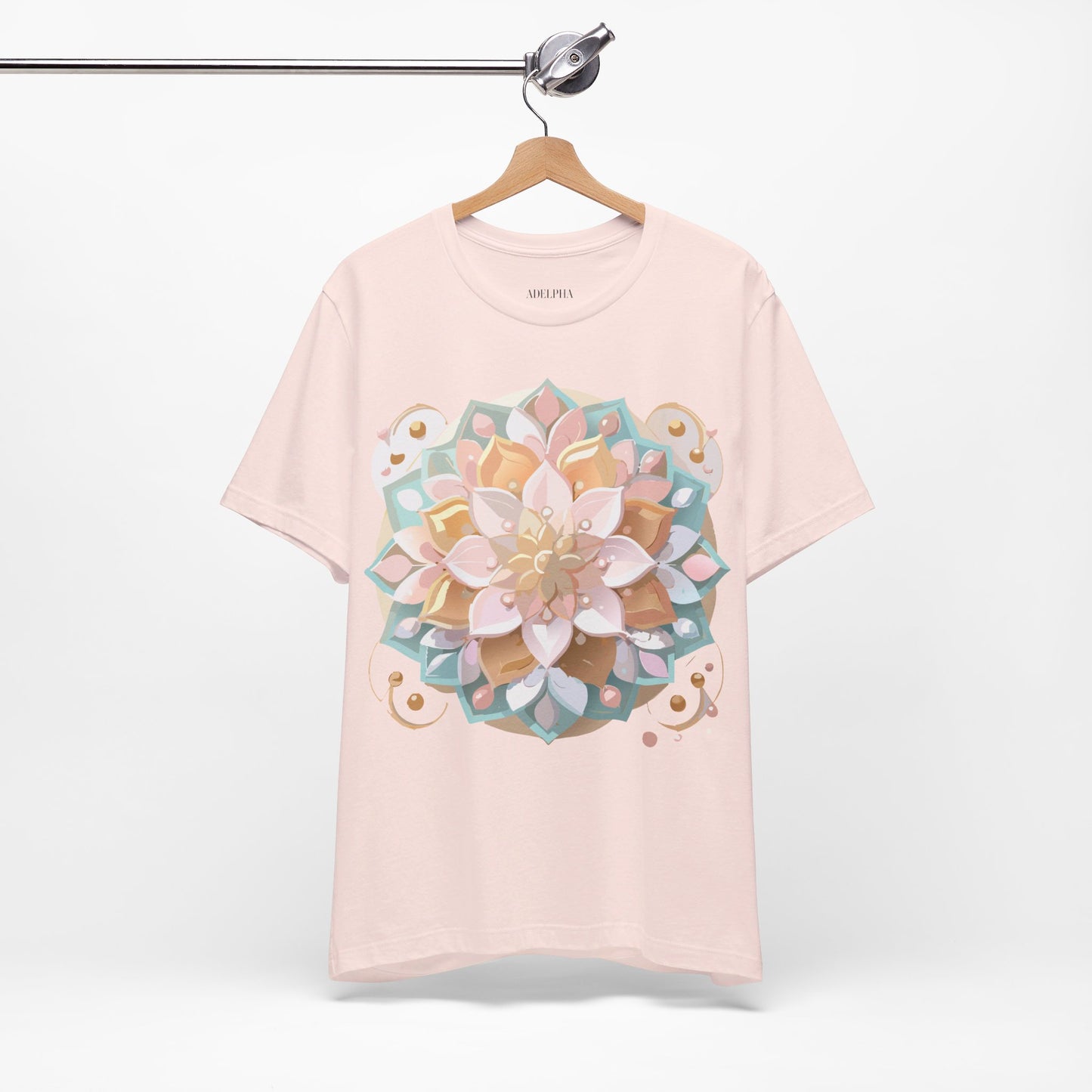Natural Cotton Tee Shirt - Medallion Collection Printify