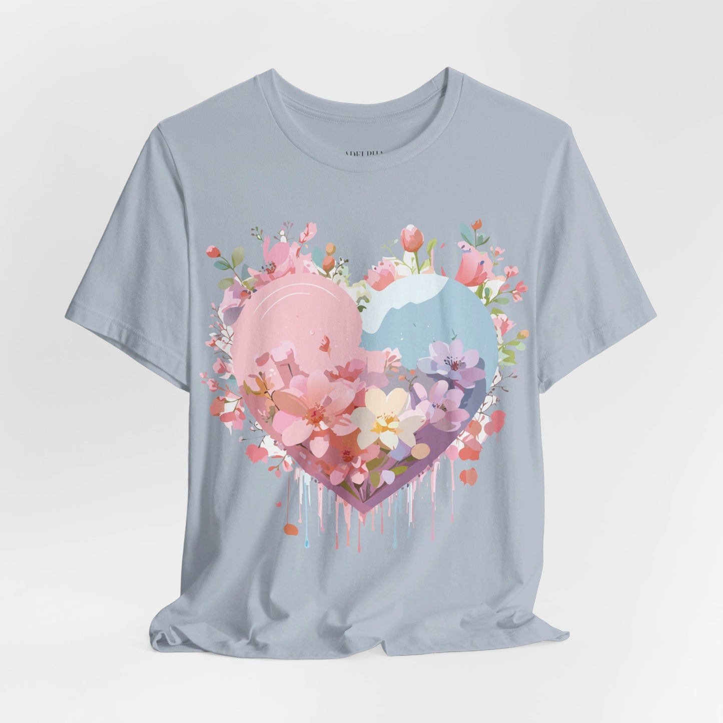 Natural Cotton Tee Shirt - Love story Collection Printify