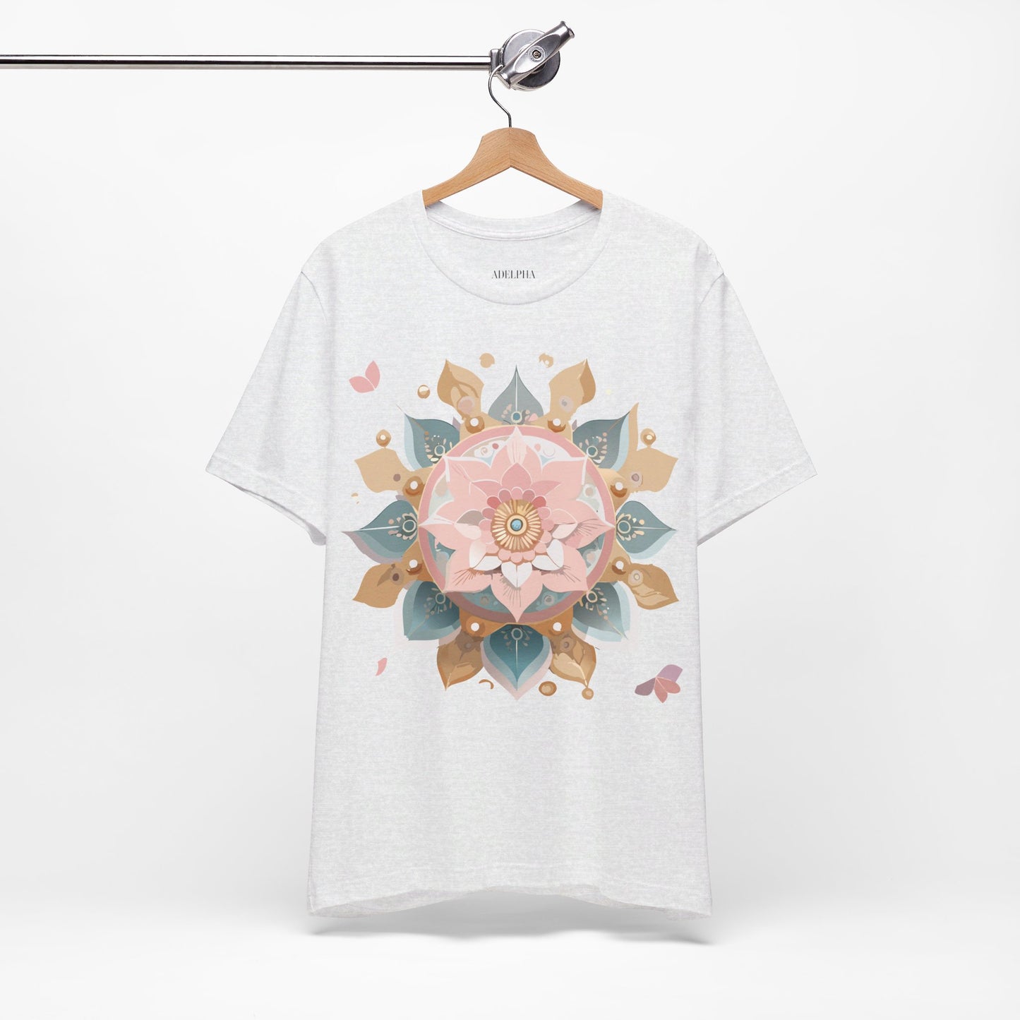 Natural Cotton Tee Shirt - Medallion Collection Printify