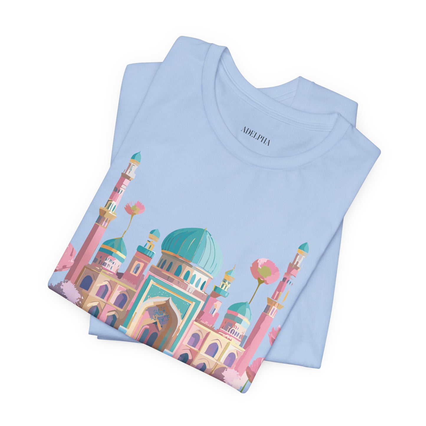 Natural Cotton Tee Shirt - Tashkent, Uzbekistan Printify