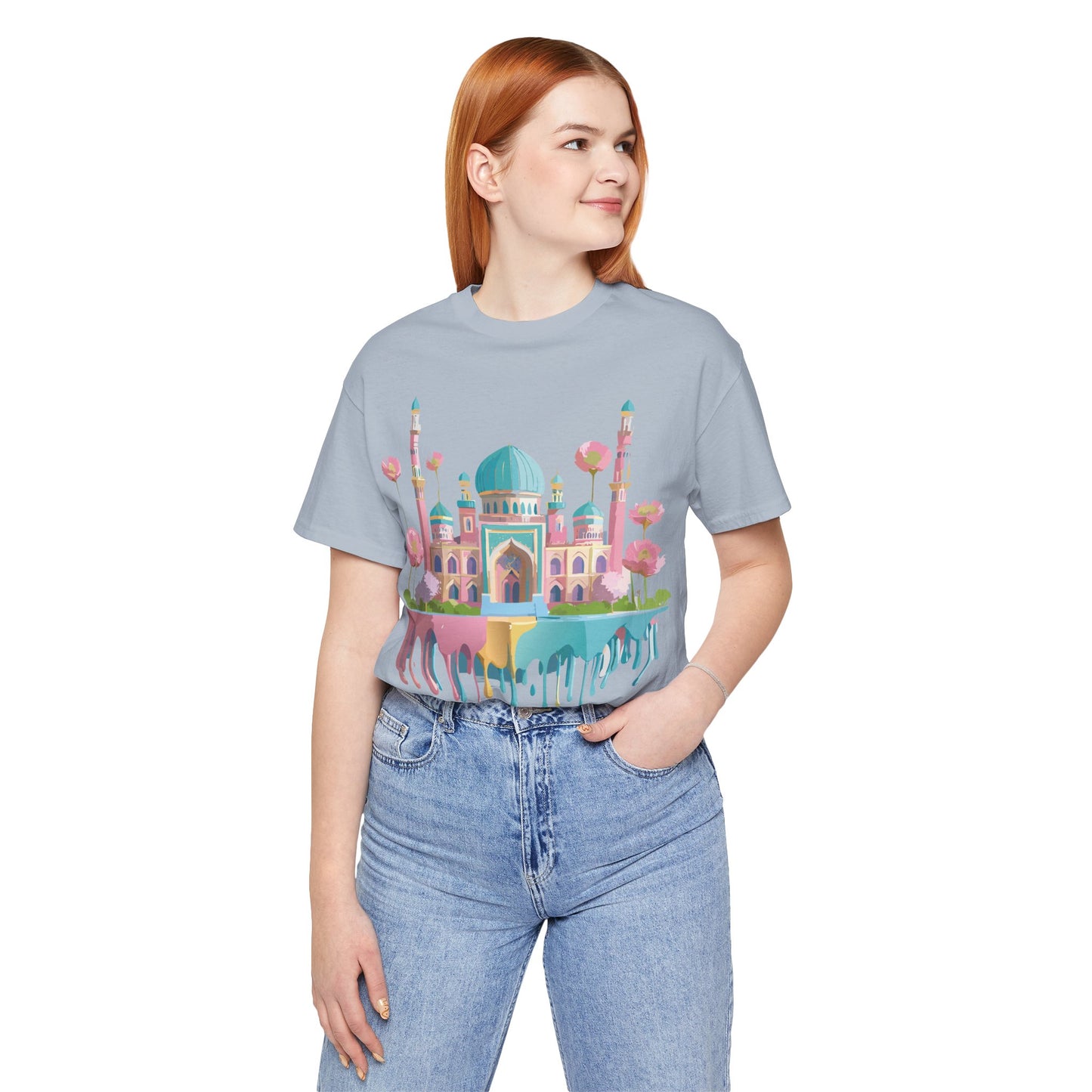 Natural Cotton Tee Shirt - Tashkent, Uzbekistan Printify