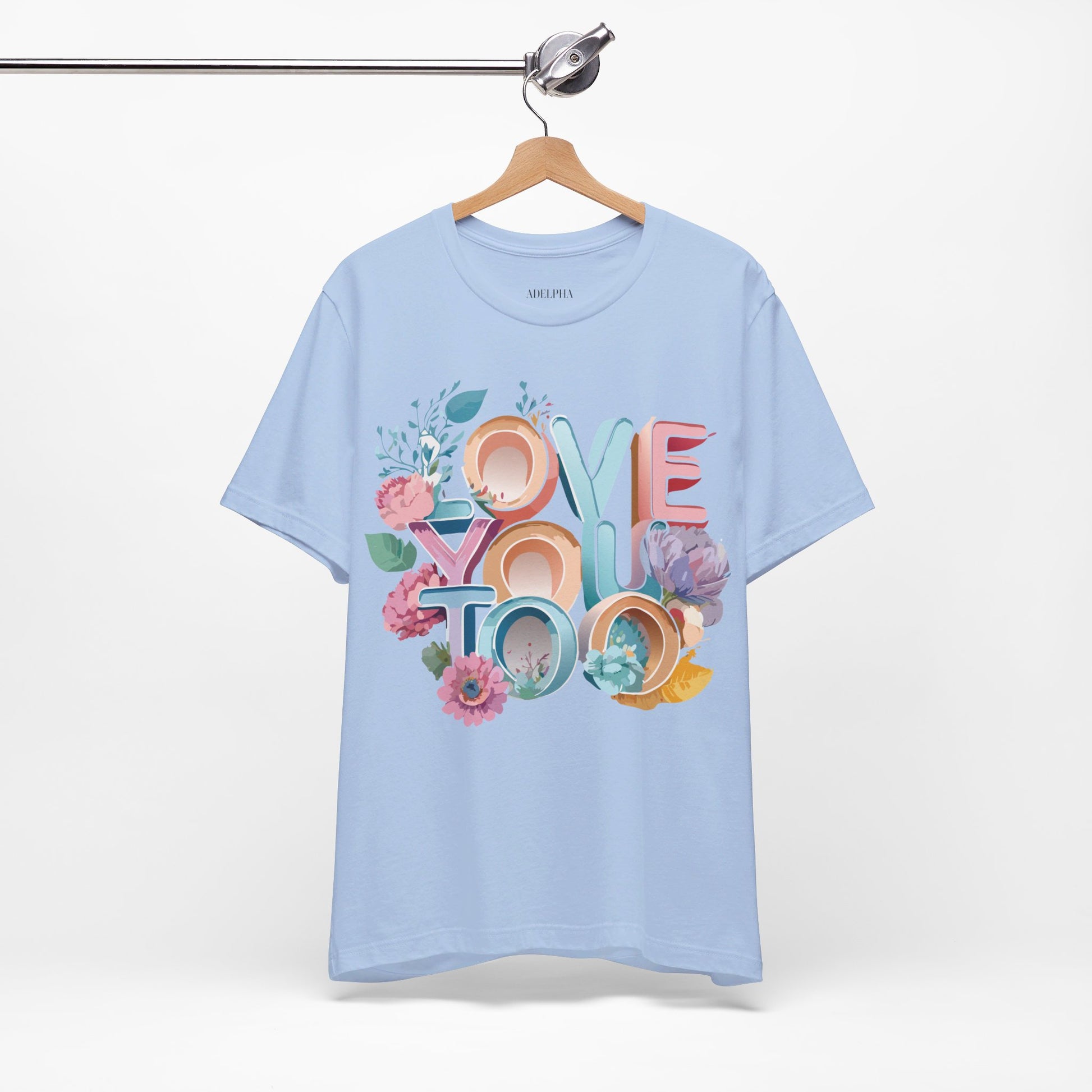 Natural Cotton Tee Shirt - Love story Collection Printify