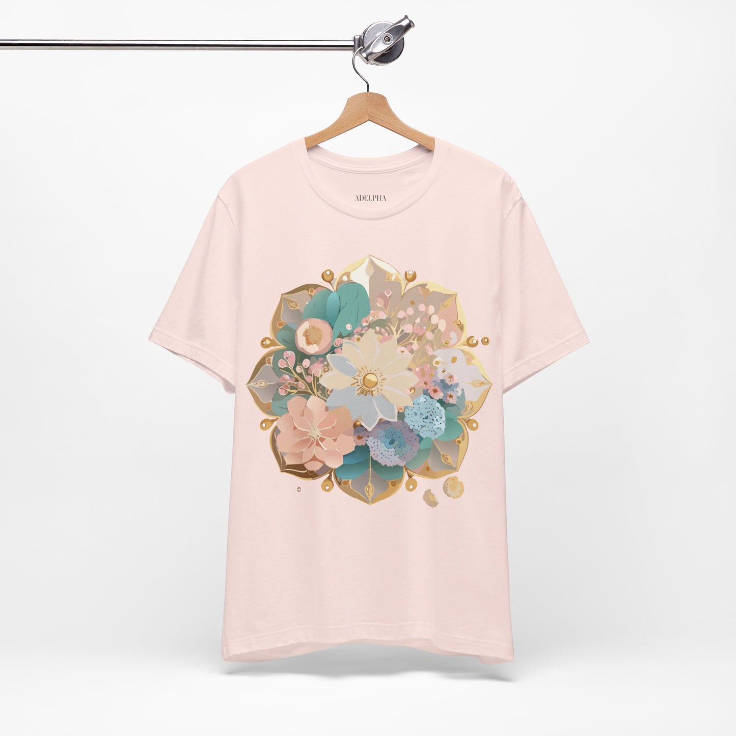 Natural Cotton Tee Shirt - Medallion Collection Printify