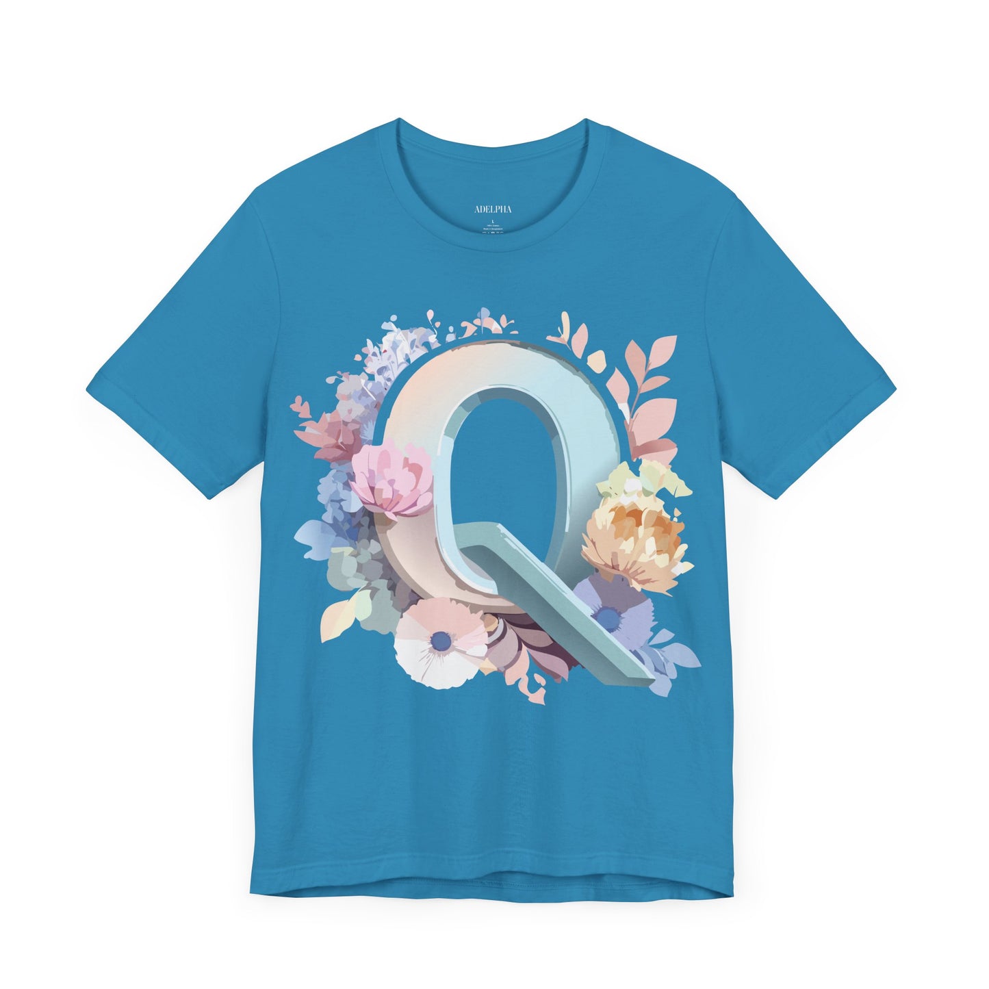 Letter Shirt, Letter Q Shirt - ADELPHA