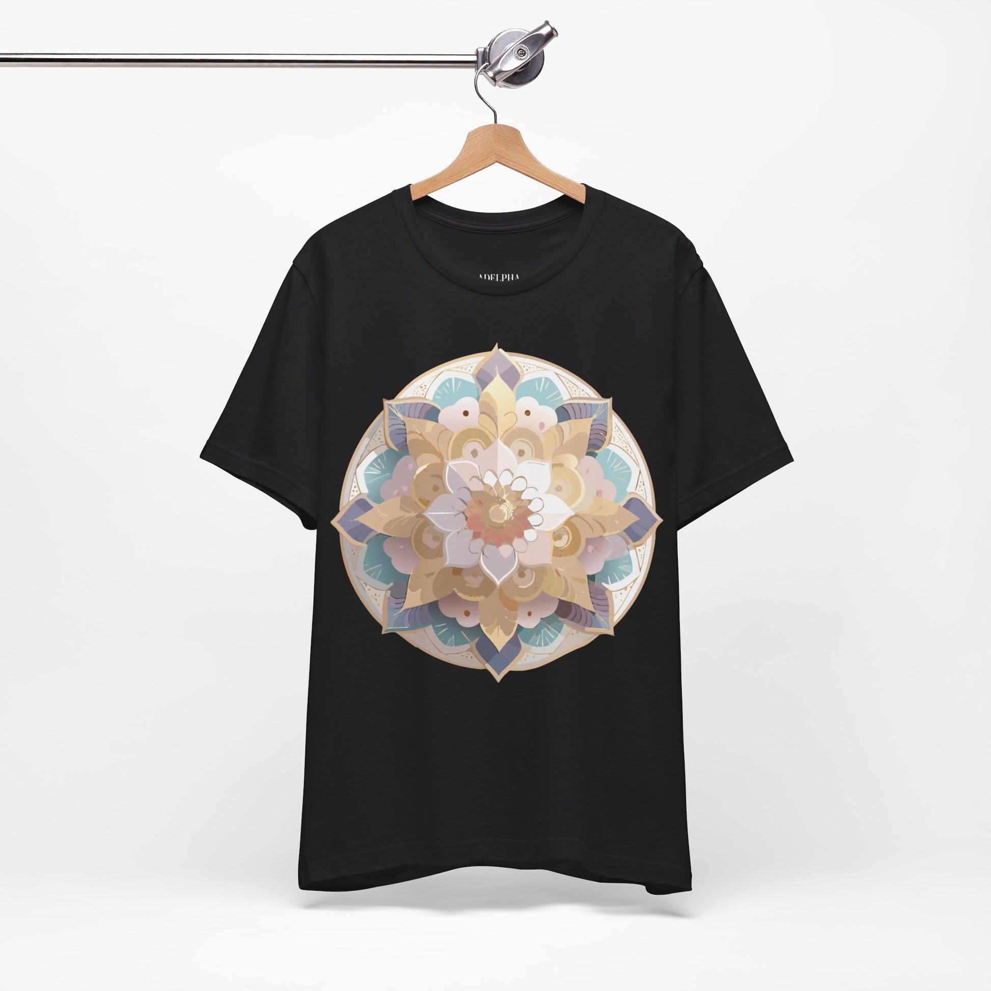 Natural Cotton Tee Shirt - Medallion Collection Printify