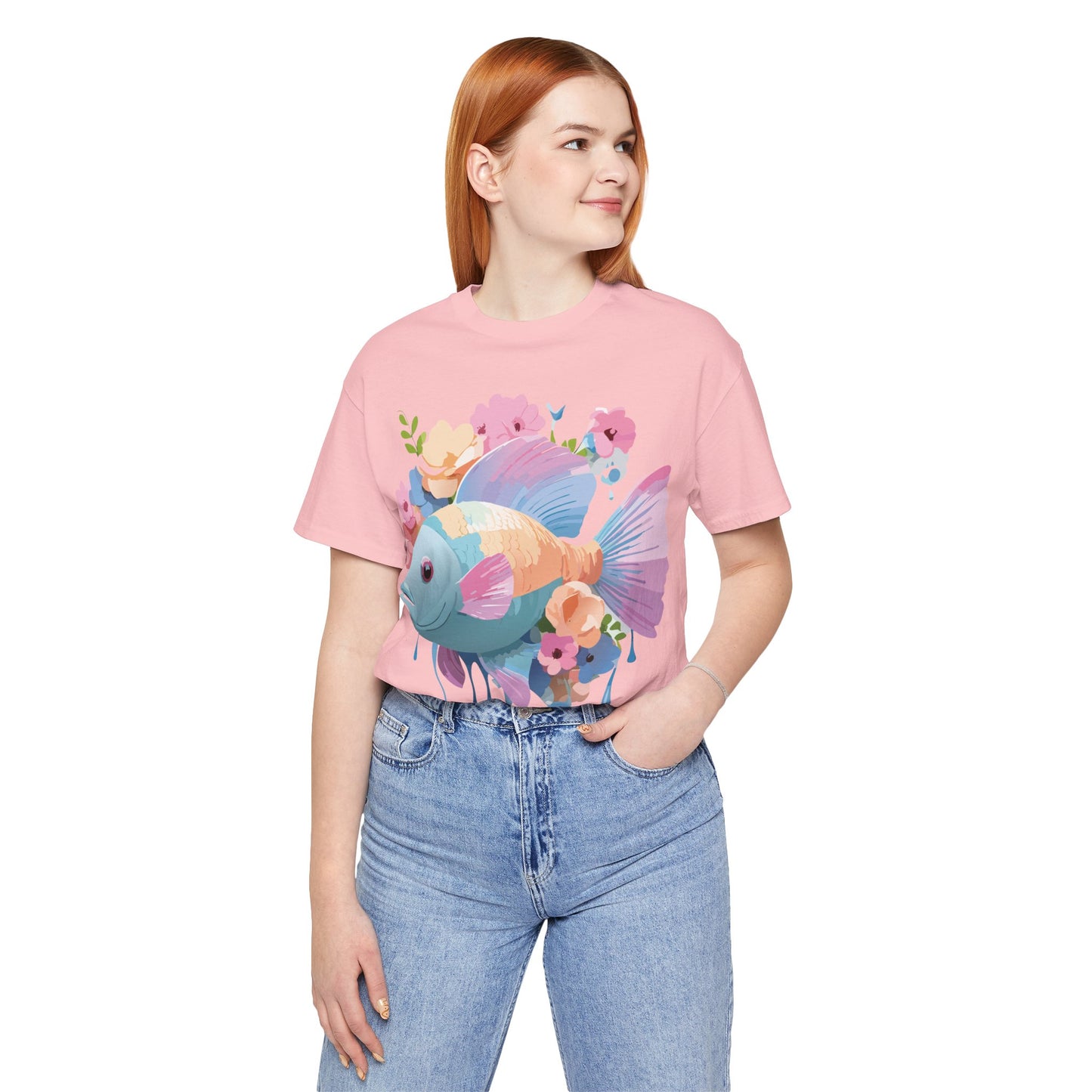 Shirt with Animals | Fish Printify
