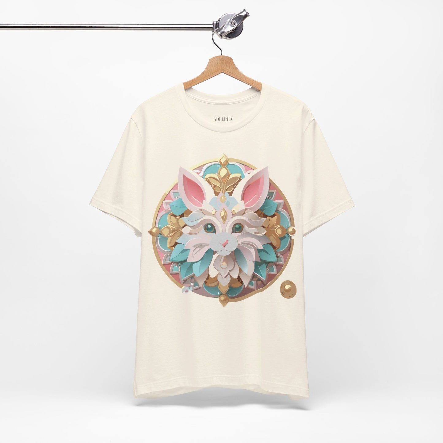 Natural Cotton Tee Shirt - Medallion Collection Printify