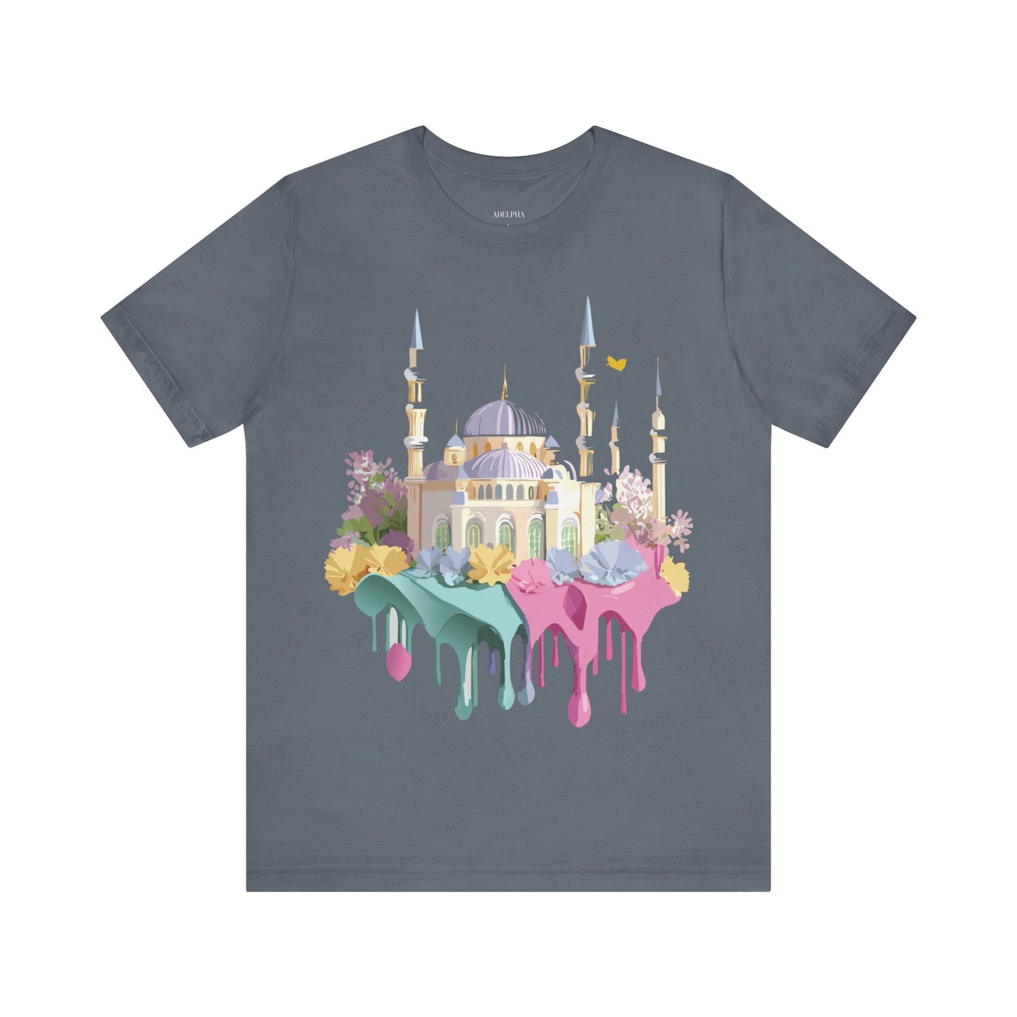 Natural Cotton Tee Shirt - Istanbul, Turkey Printify