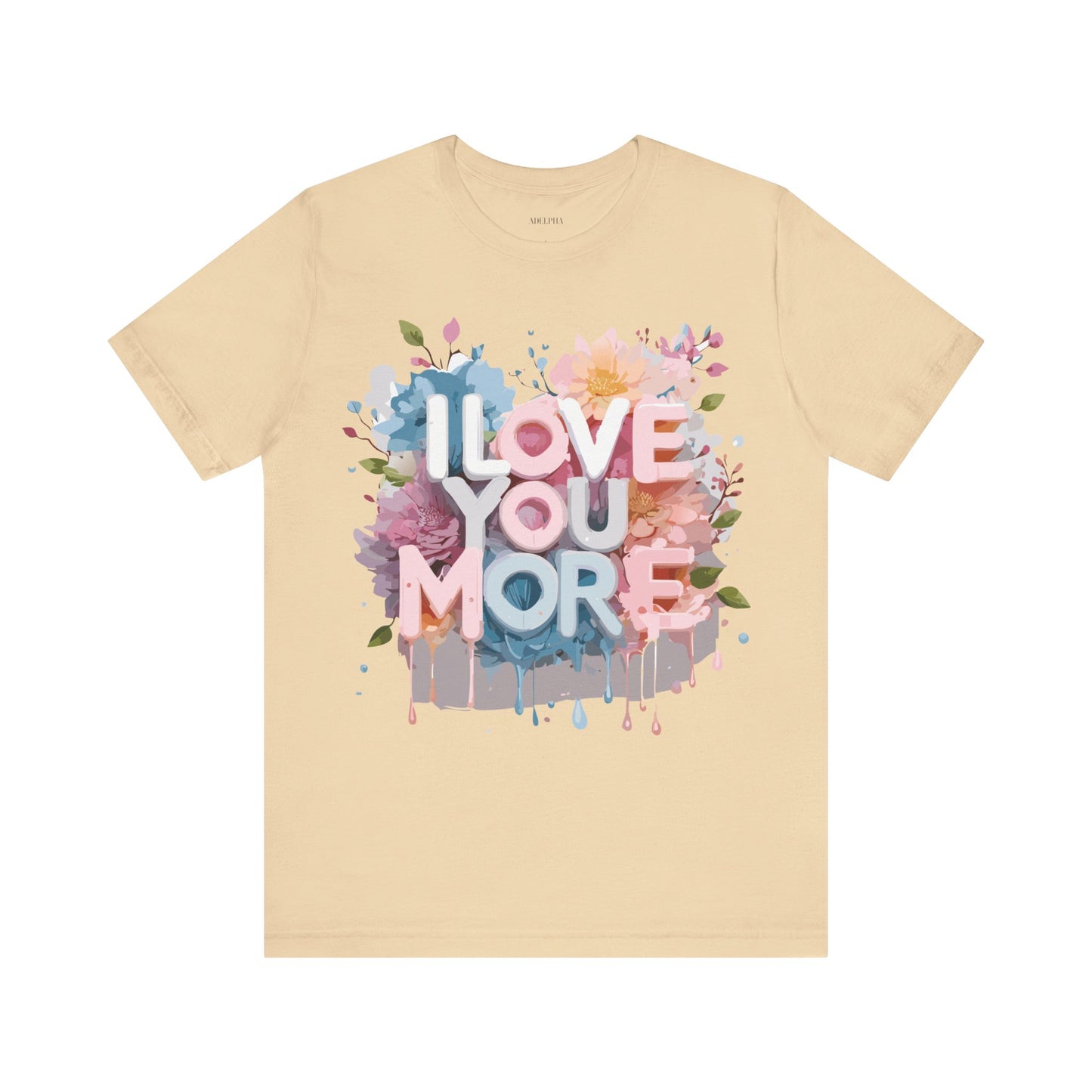 Natural Cotton Tee Shirt - Love story Collection Printify