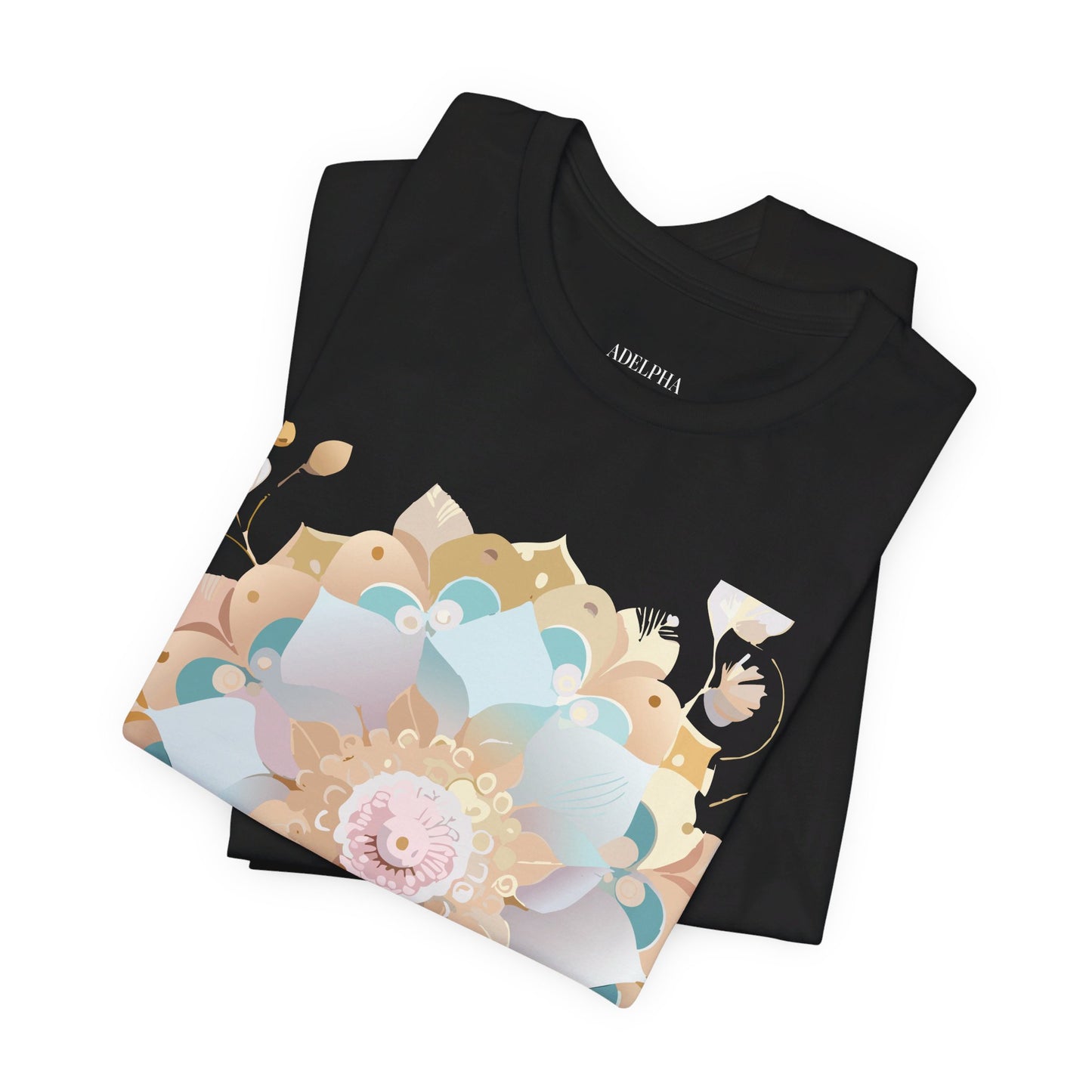 Natural Cotton Tee Shirt - Medallion Collection Printify