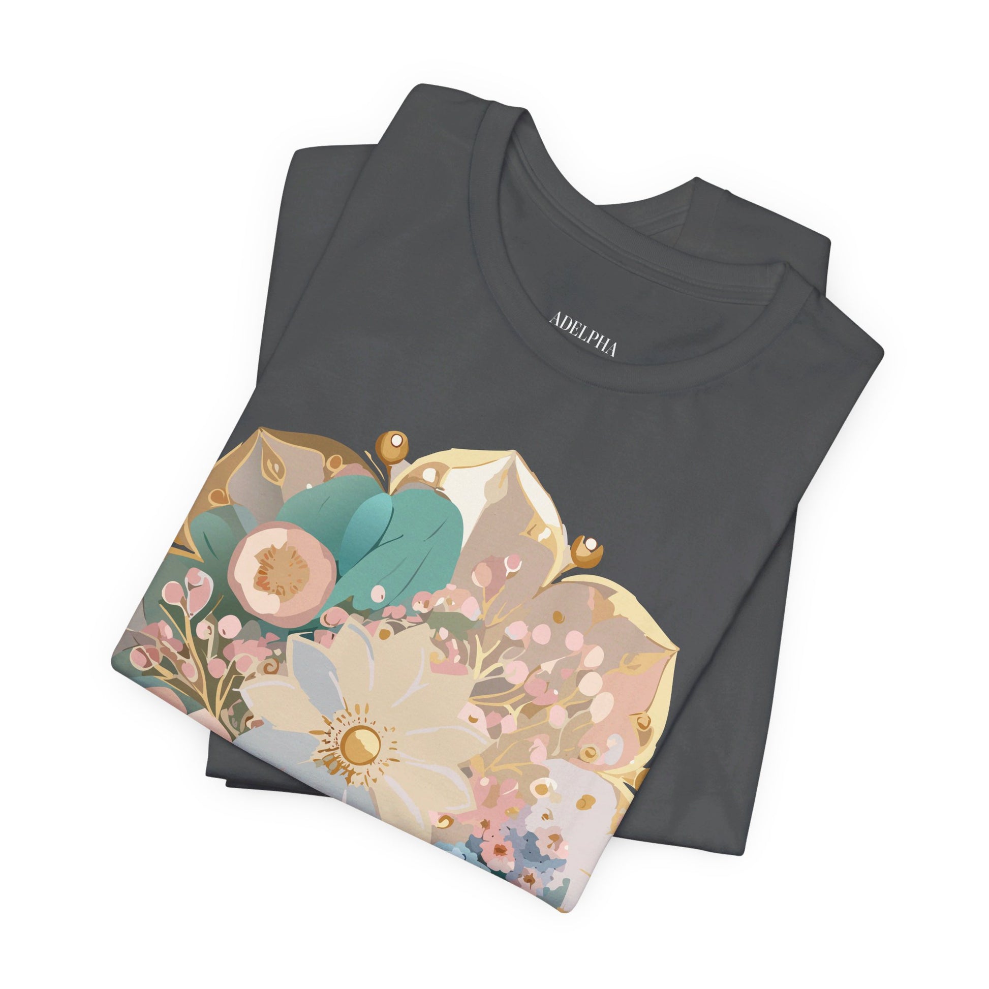 Natural Cotton Tee Shirt - Medallion Collection Printify