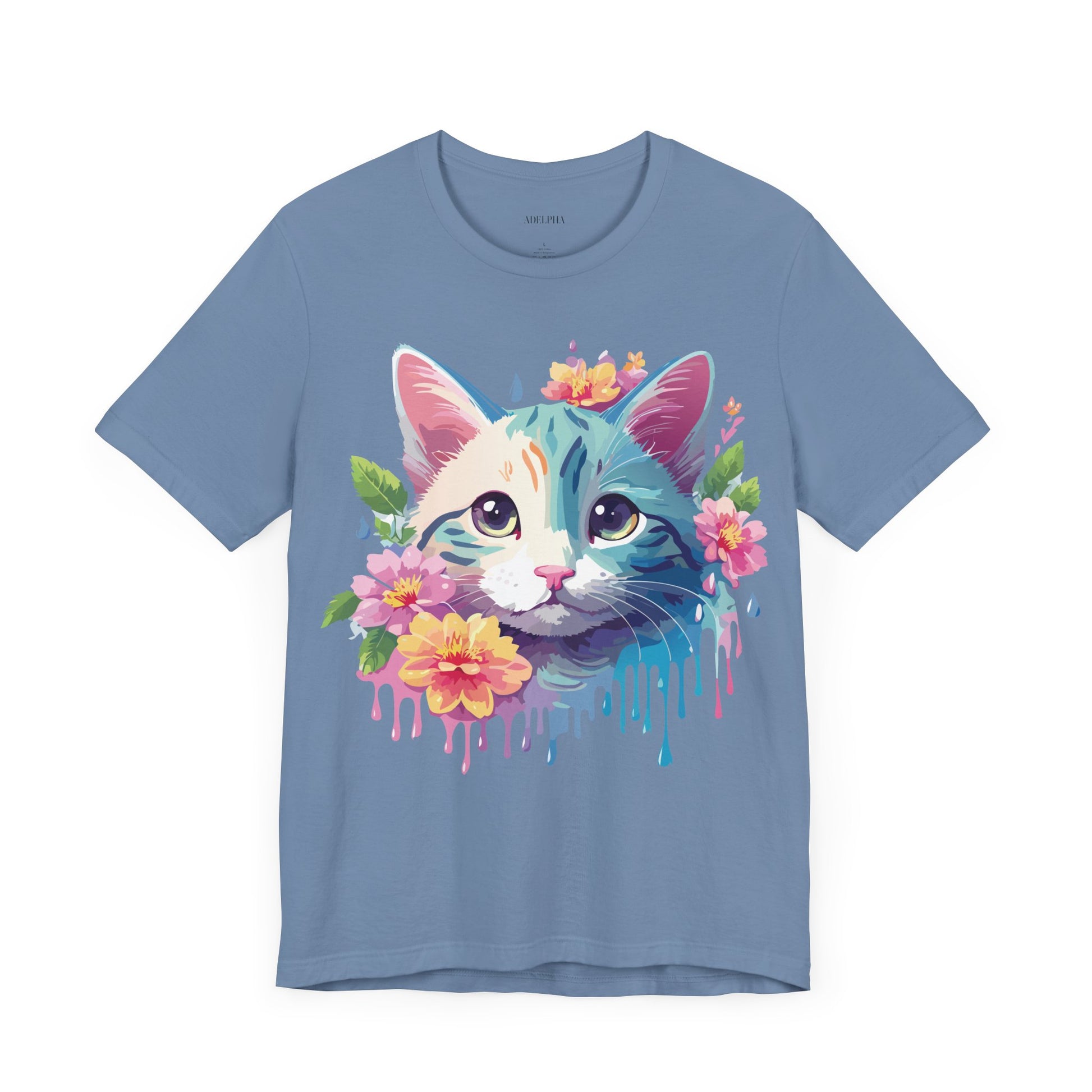 Cat Shirt, Shirt with Cat - ADELPHA