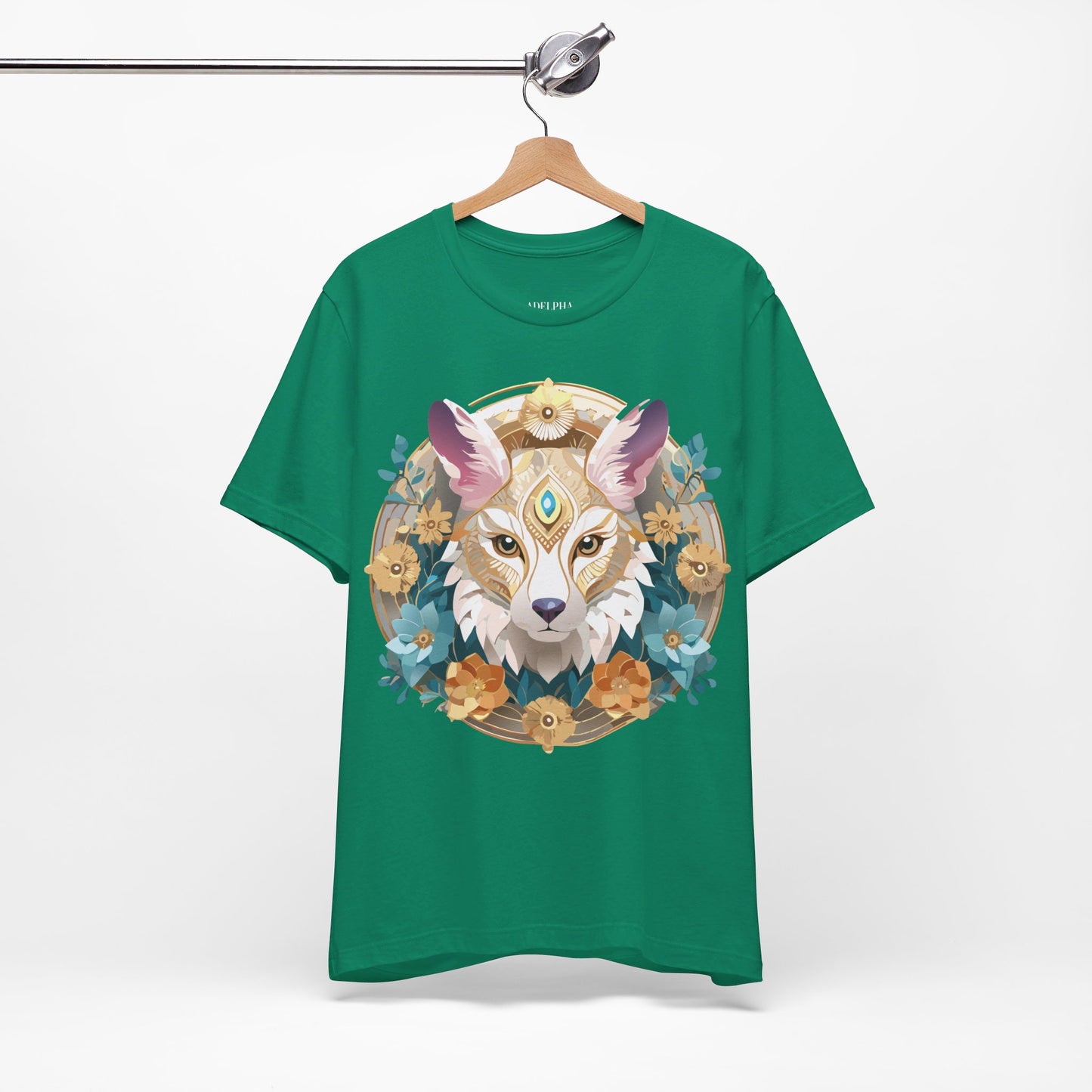Natural Cotton Tee Shirt - Medallion Collection Printify