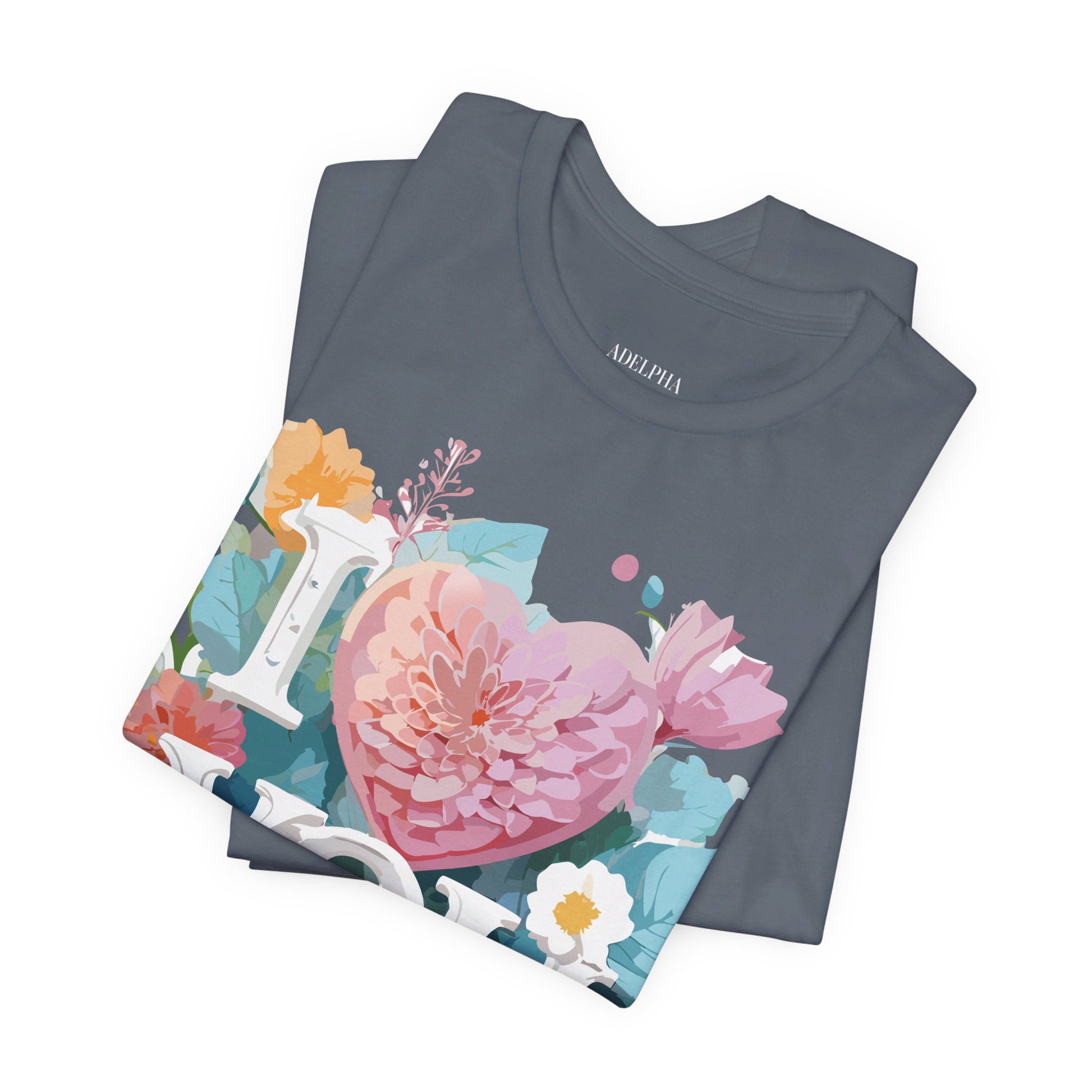 Natural Cotton Tee Shirt - Love Story Collection Printify