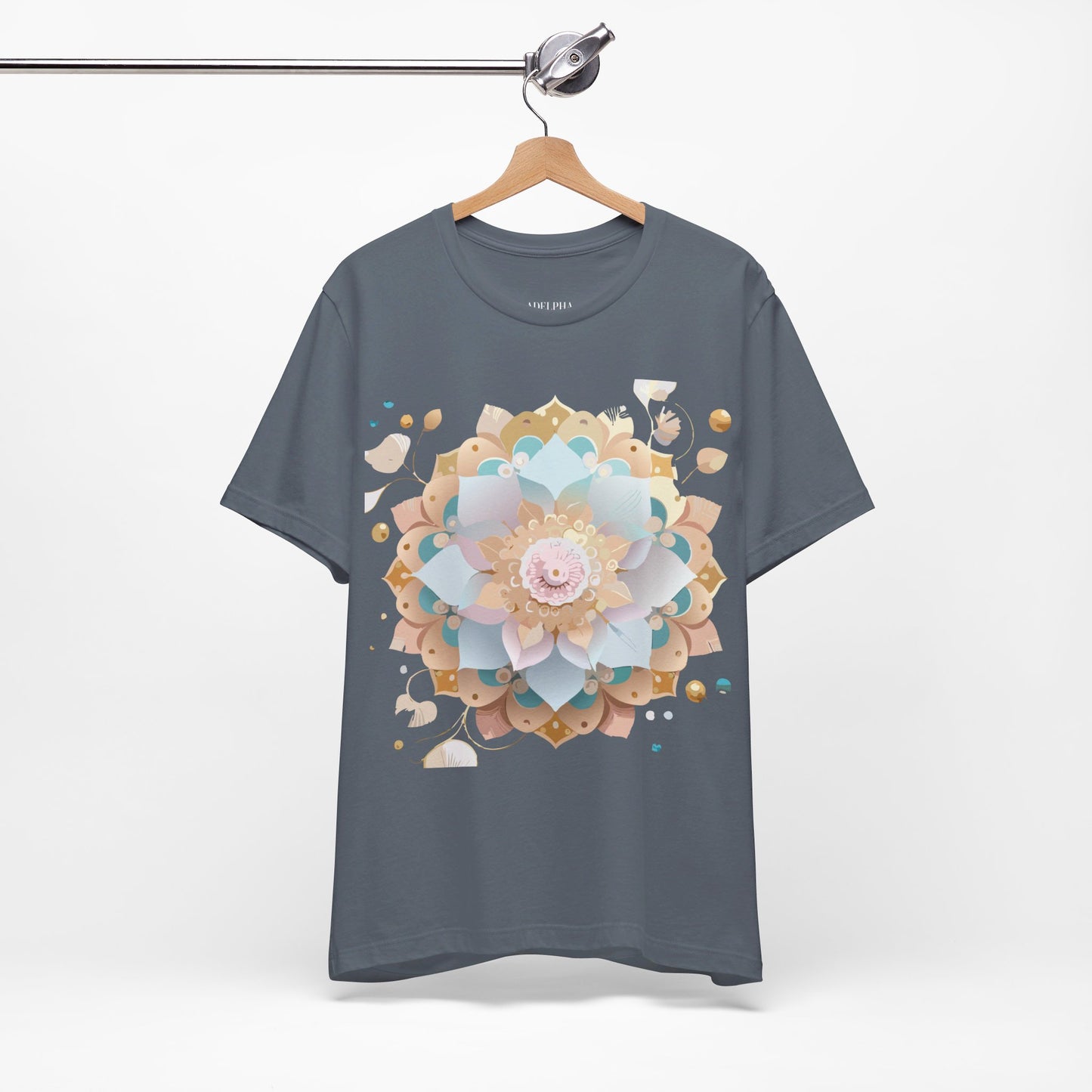 Natural Cotton Tee Shirt - Medallion Collection Printify