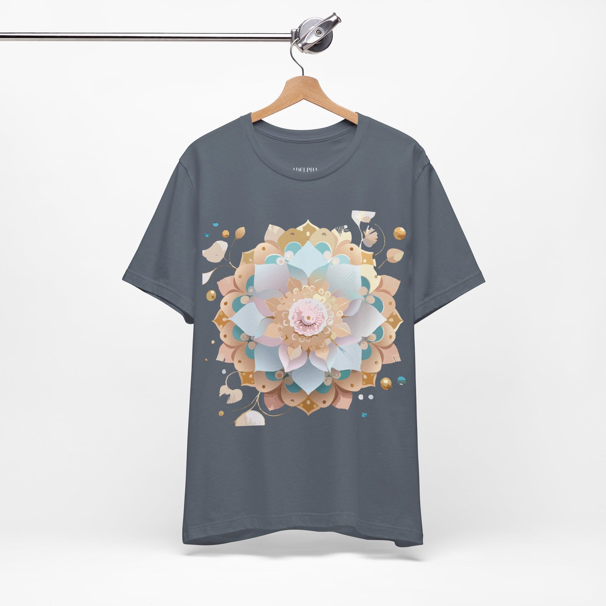 Natural Cotton Tee Shirt - Medallion Collection Printify